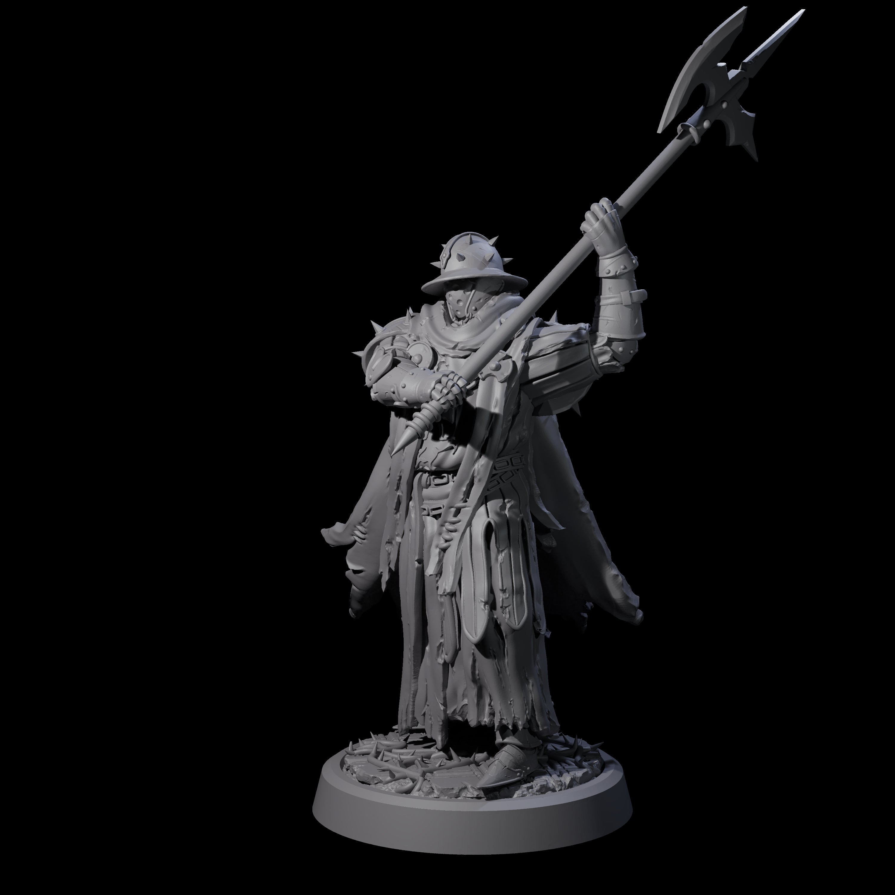 Grimdark Town Guardsman A Miniature for Dungeons and Dragons, Pathfinder or other TTRPGs