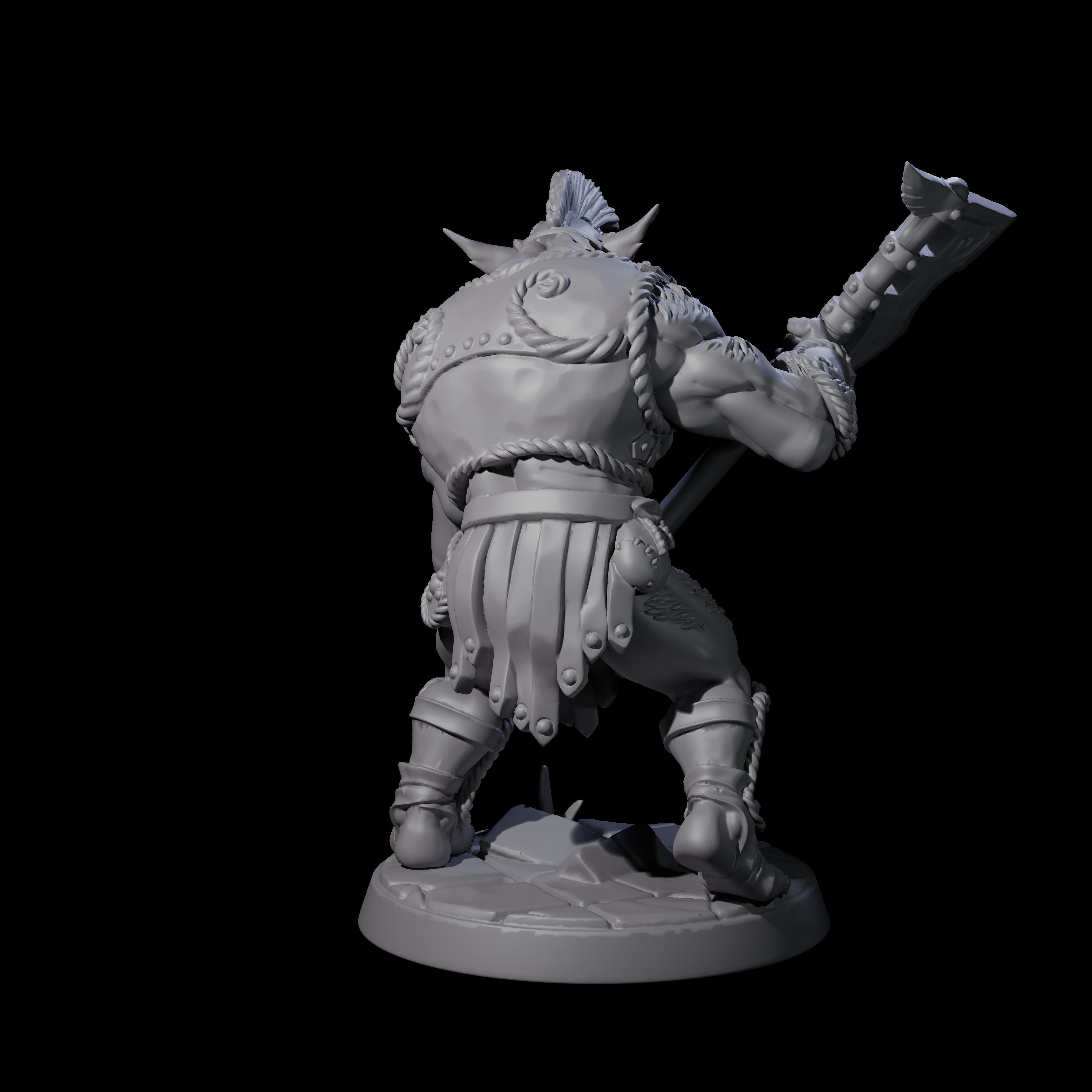 Grimy Bugbear D Miniature for Dungeons and Dragons, Pathfinder or other TTRPGs
