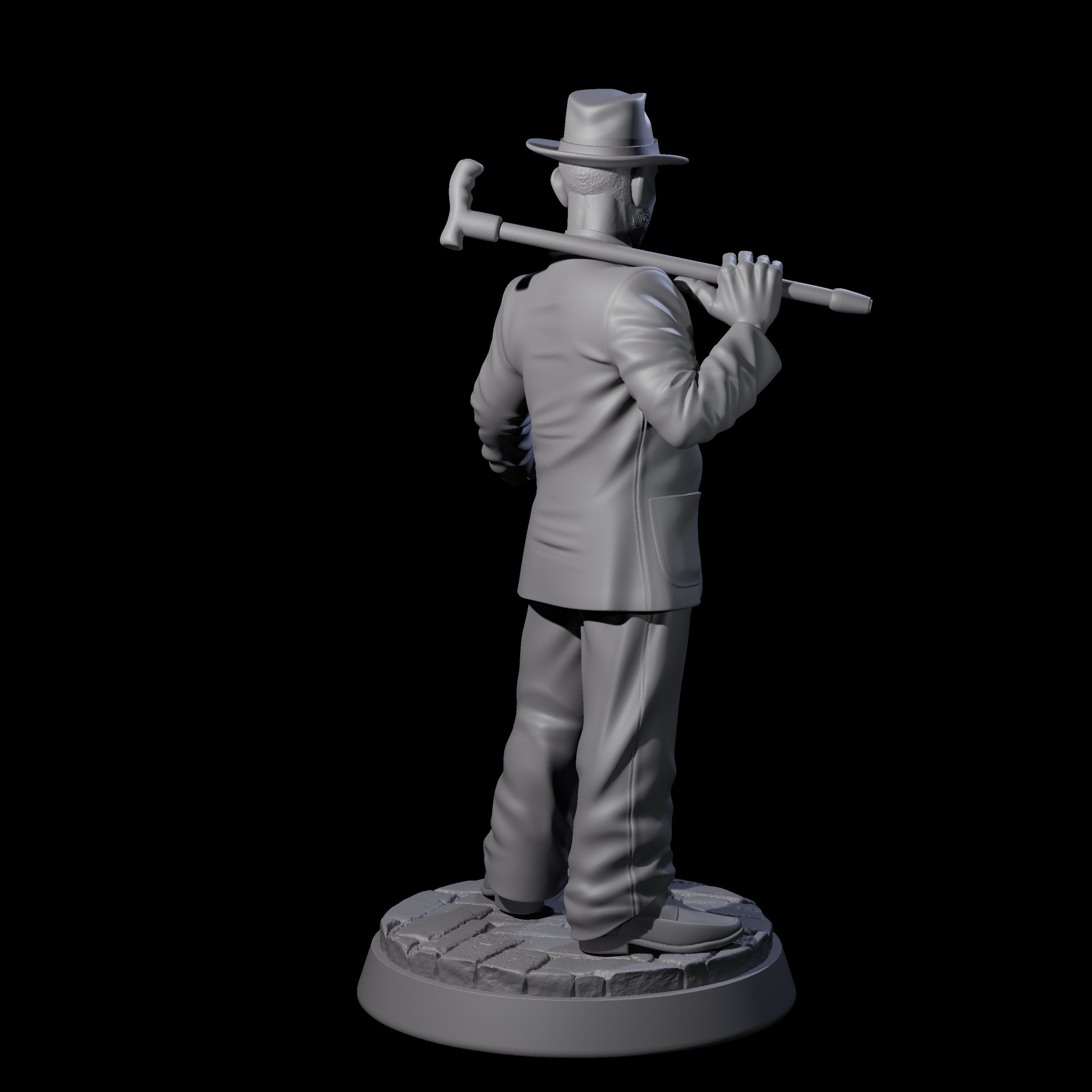 Grinning Confidence Trickster Miniature for Dungeons and Dragons, Pathfinder or other TTRPGs