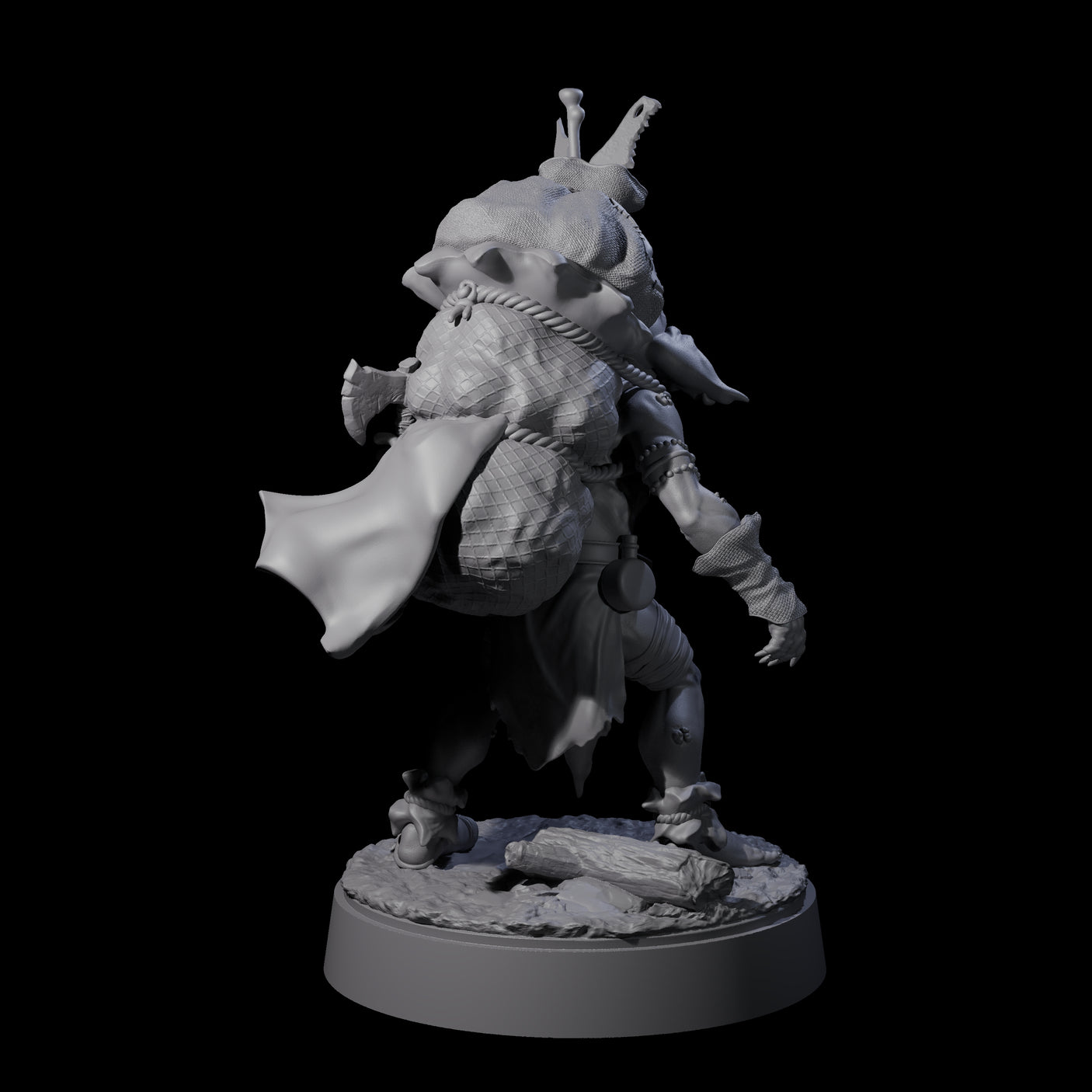 Grinning Horder Goblin Miniature for Dungeons and Dragons, Pathfinder or other TTRPGs