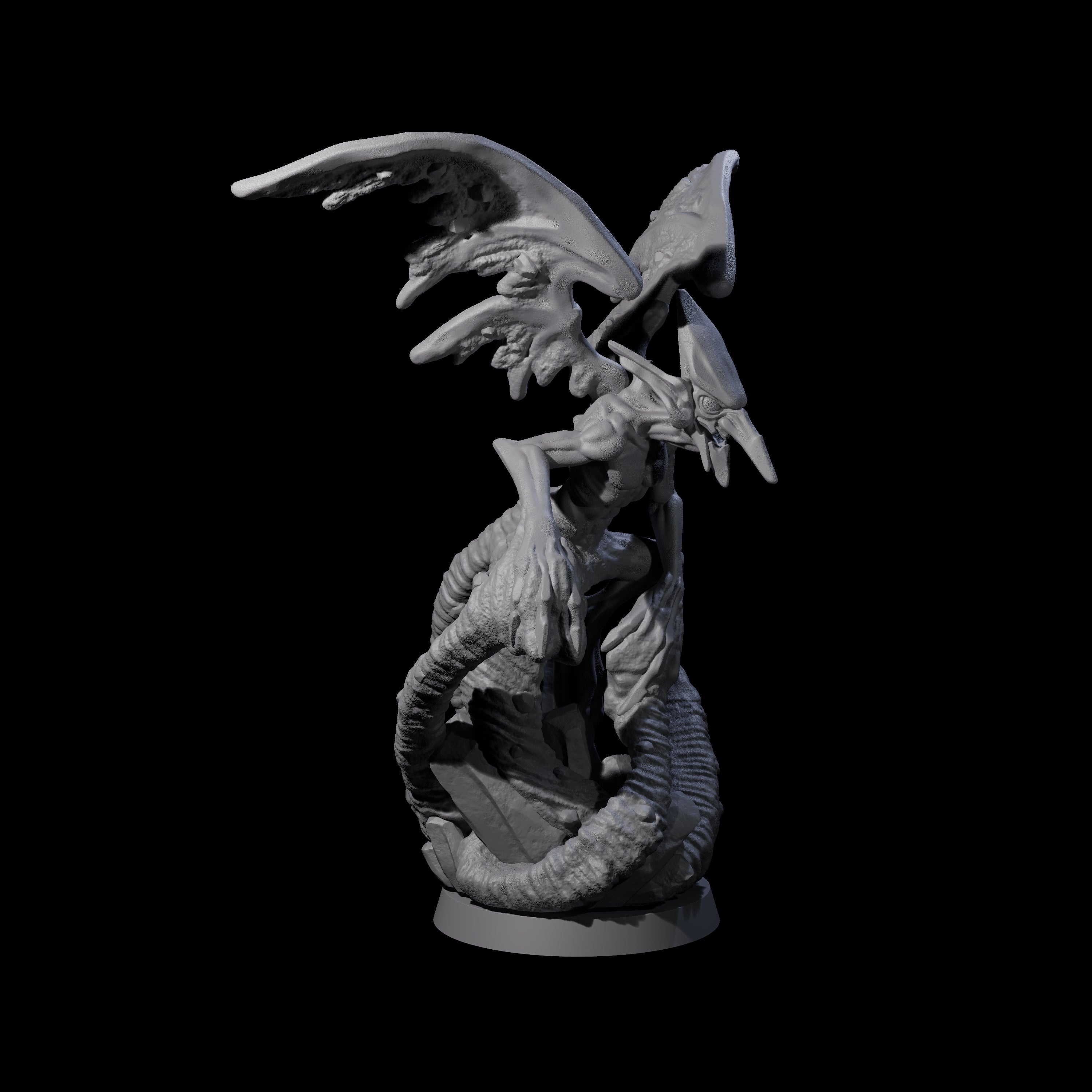 Gritty Dust Mephit Miniature for Dungeons and Dragons, Pathfinder or other TTRPGs