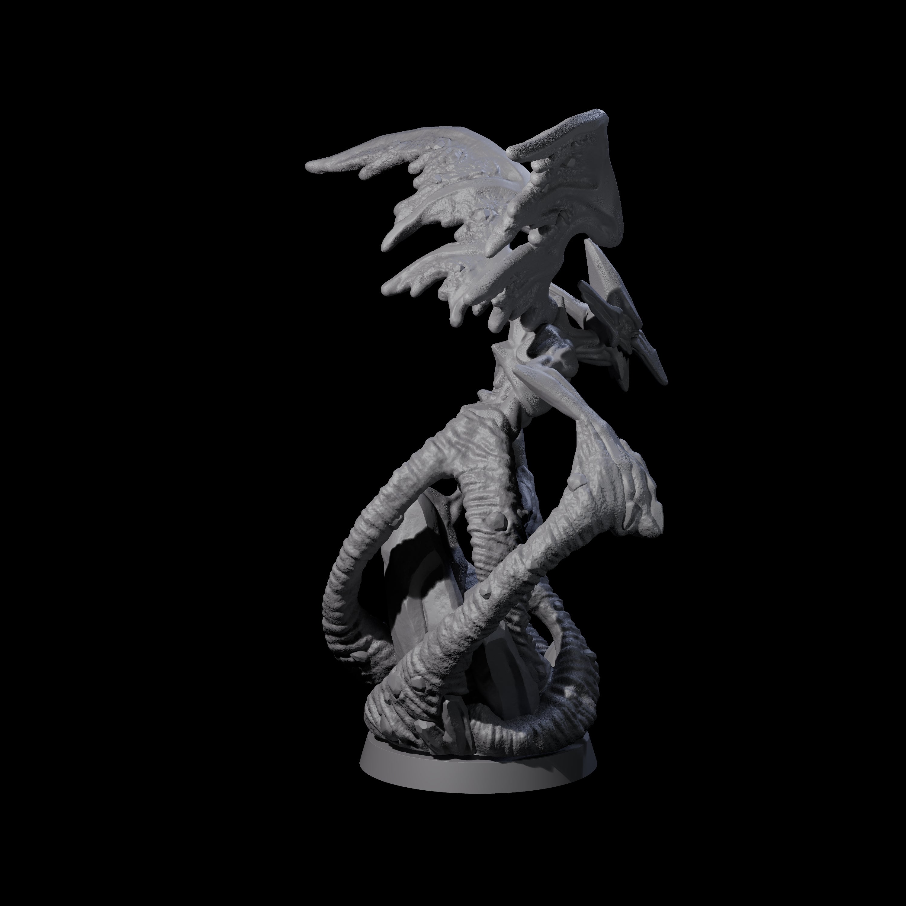 Gritty Dust Mephit Miniature for Dungeons and Dragons, Pathfinder or other TTRPGs