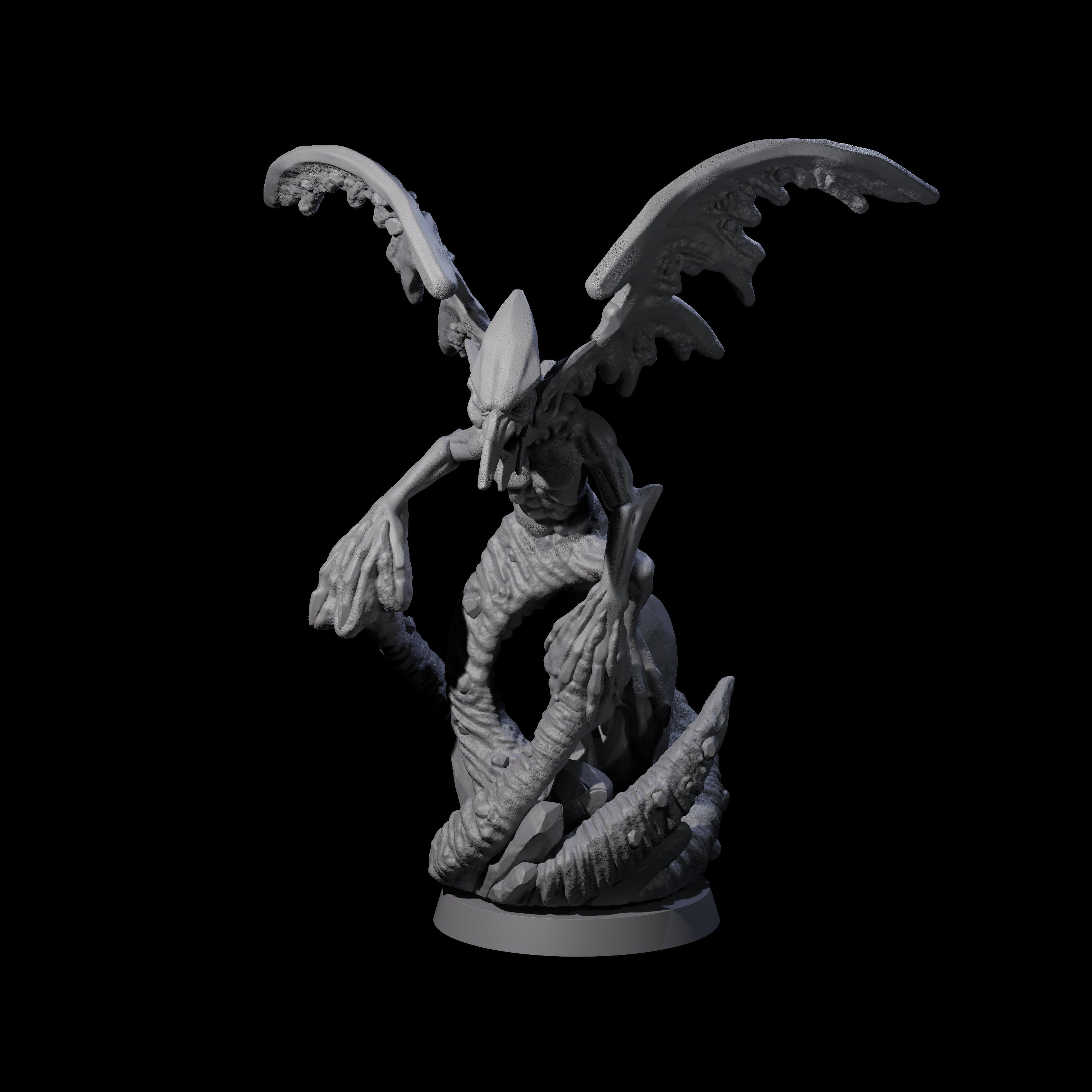 Gritty Dust Mephit Miniature for Dungeons and Dragons, Pathfinder or other TTRPGs