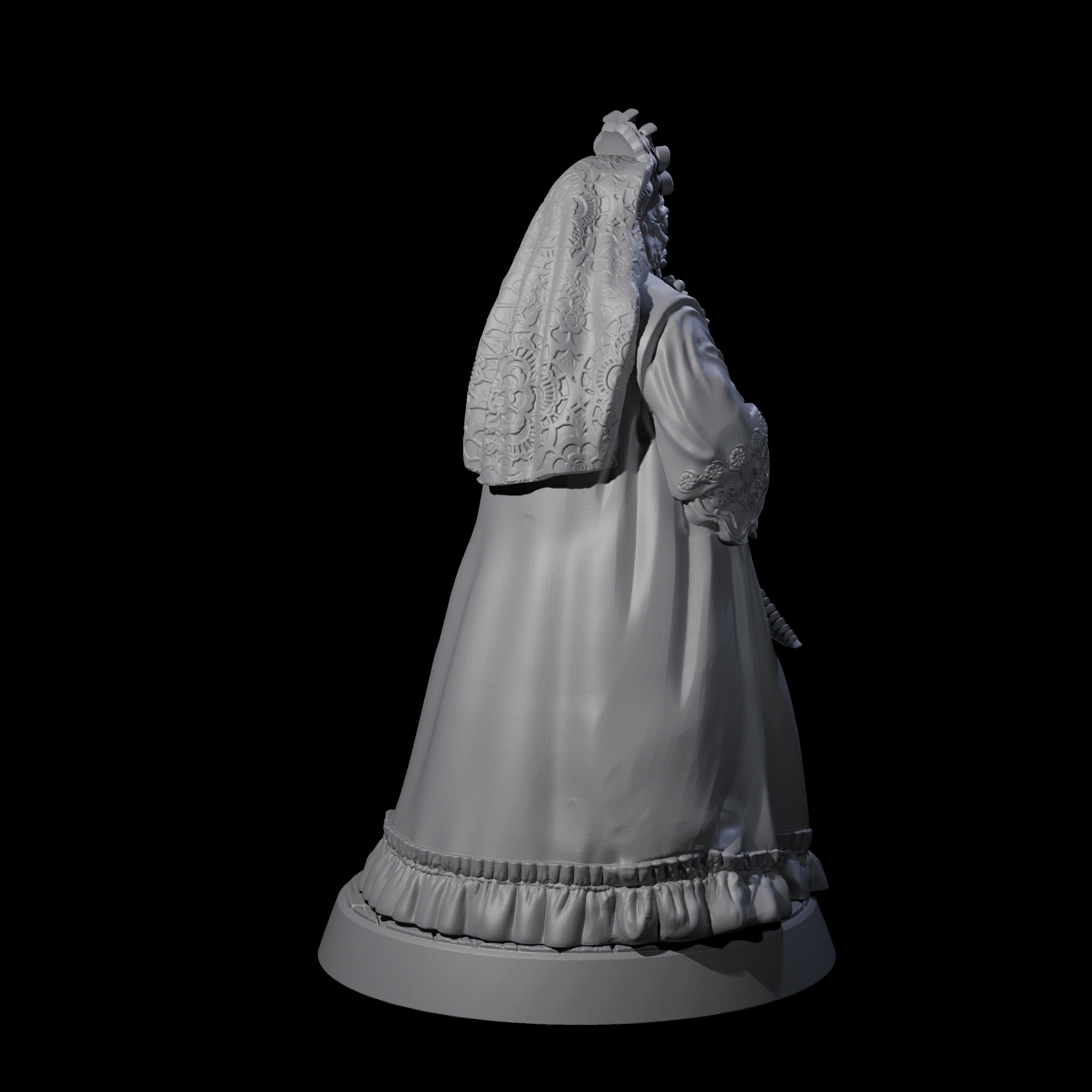 Grotesque Human Cultist Miniature for Dungeons and Dragons, Pathfinder or other TTRPGs