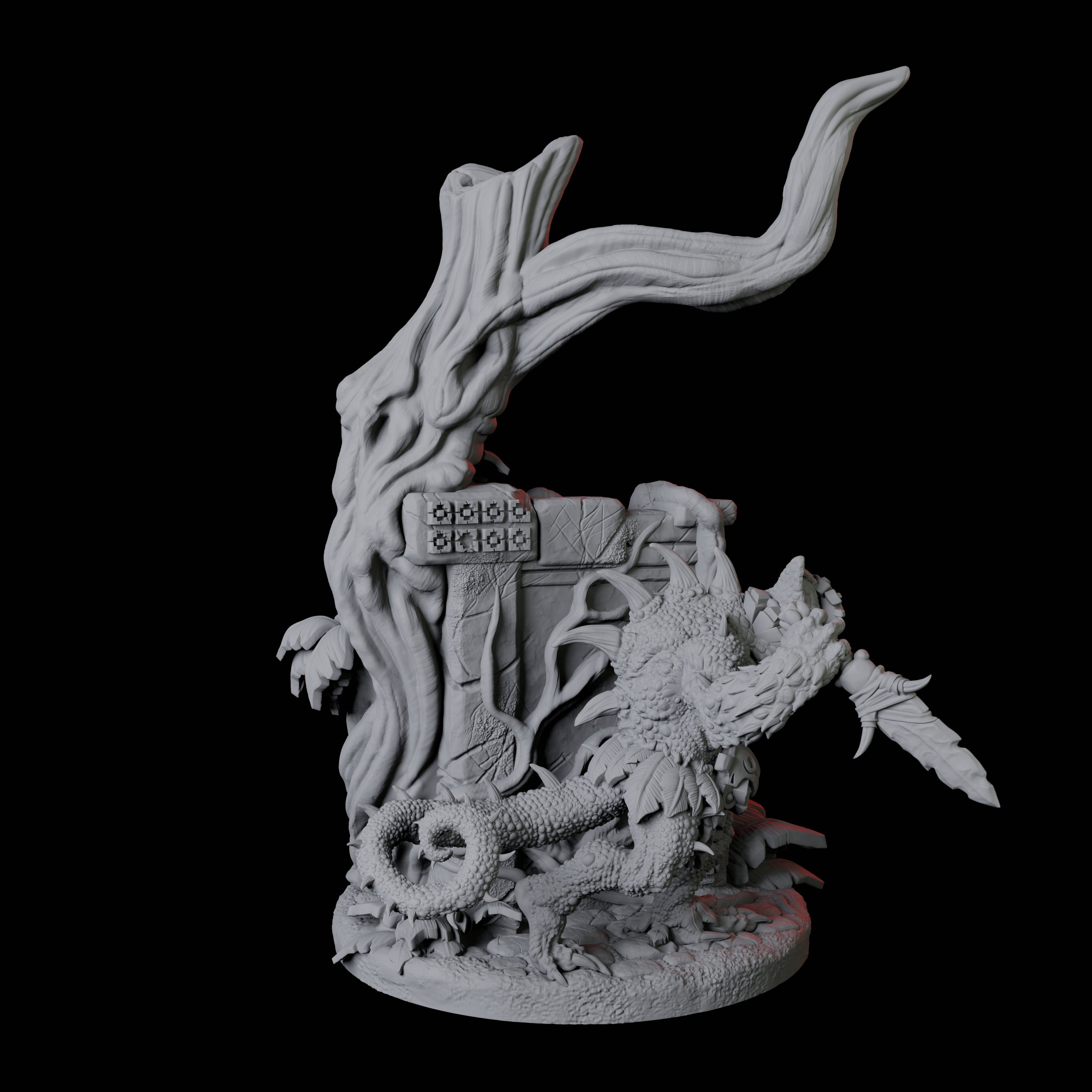 Grung Rogue A Miniature for Dungeons and Dragons, Pathfinder or other TTRPGs