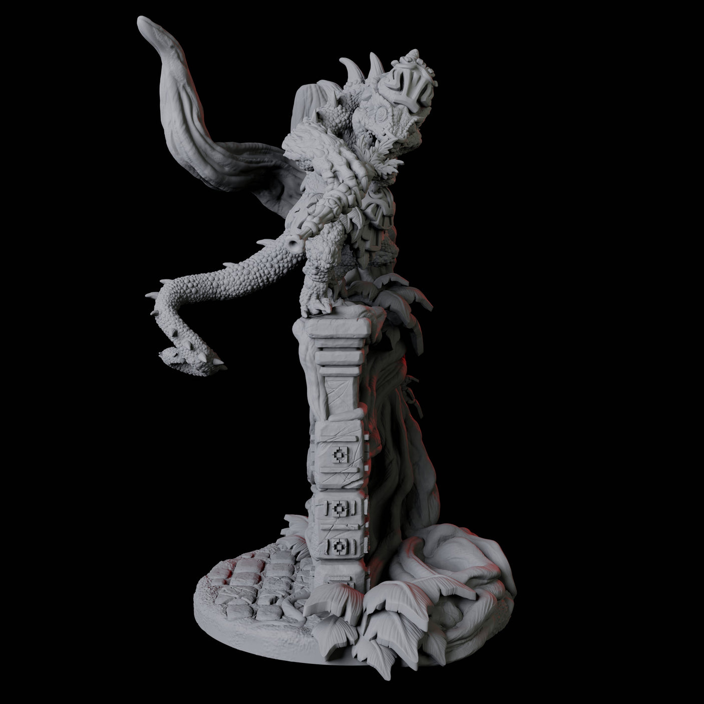Grung Rogue C Miniature for Dungeons and Dragons, Pathfinder or other TTRPGs