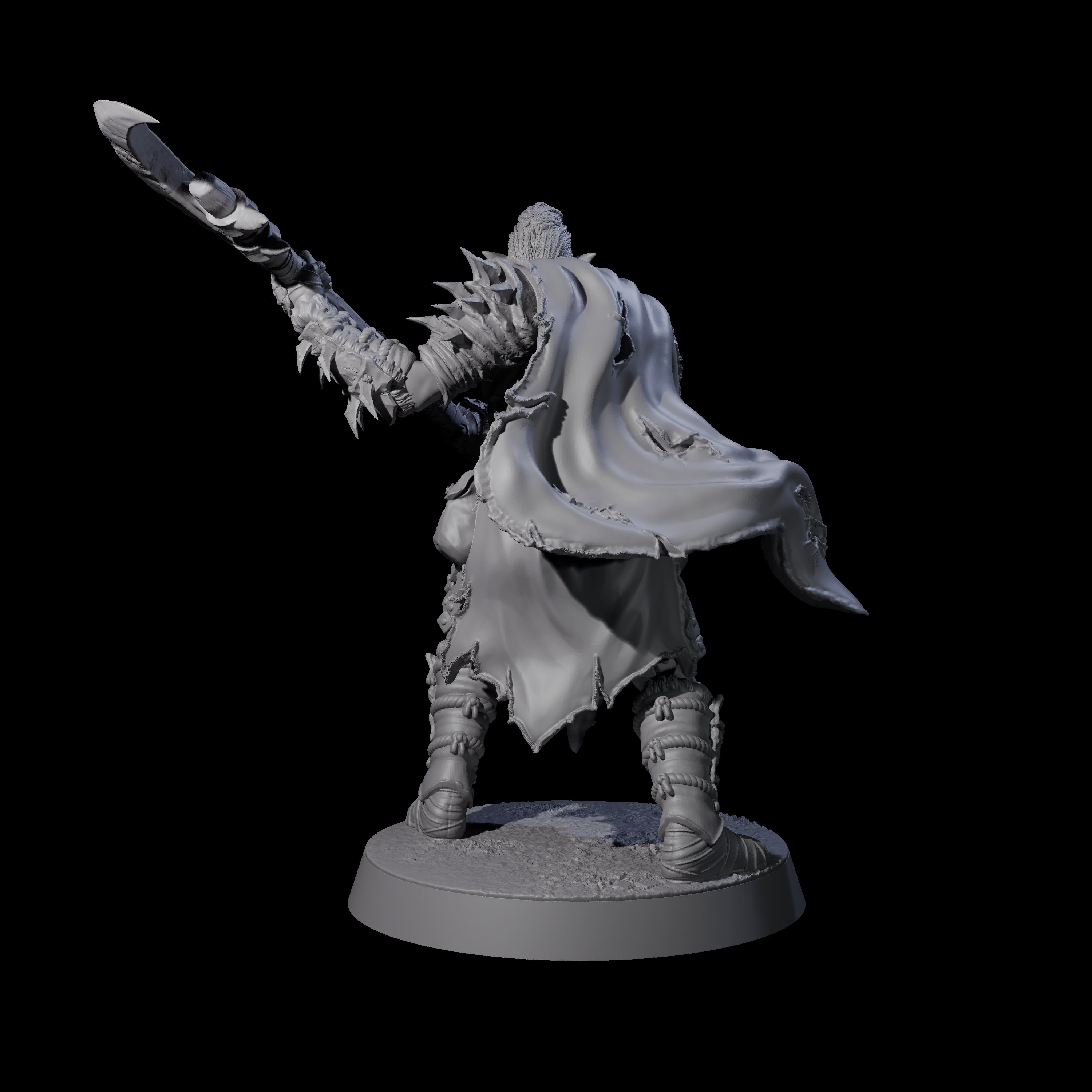 Grusome Bugbear Spinecleaver E Miniature for Dungeons and Dragons, Pathfinder or other TTRPGs