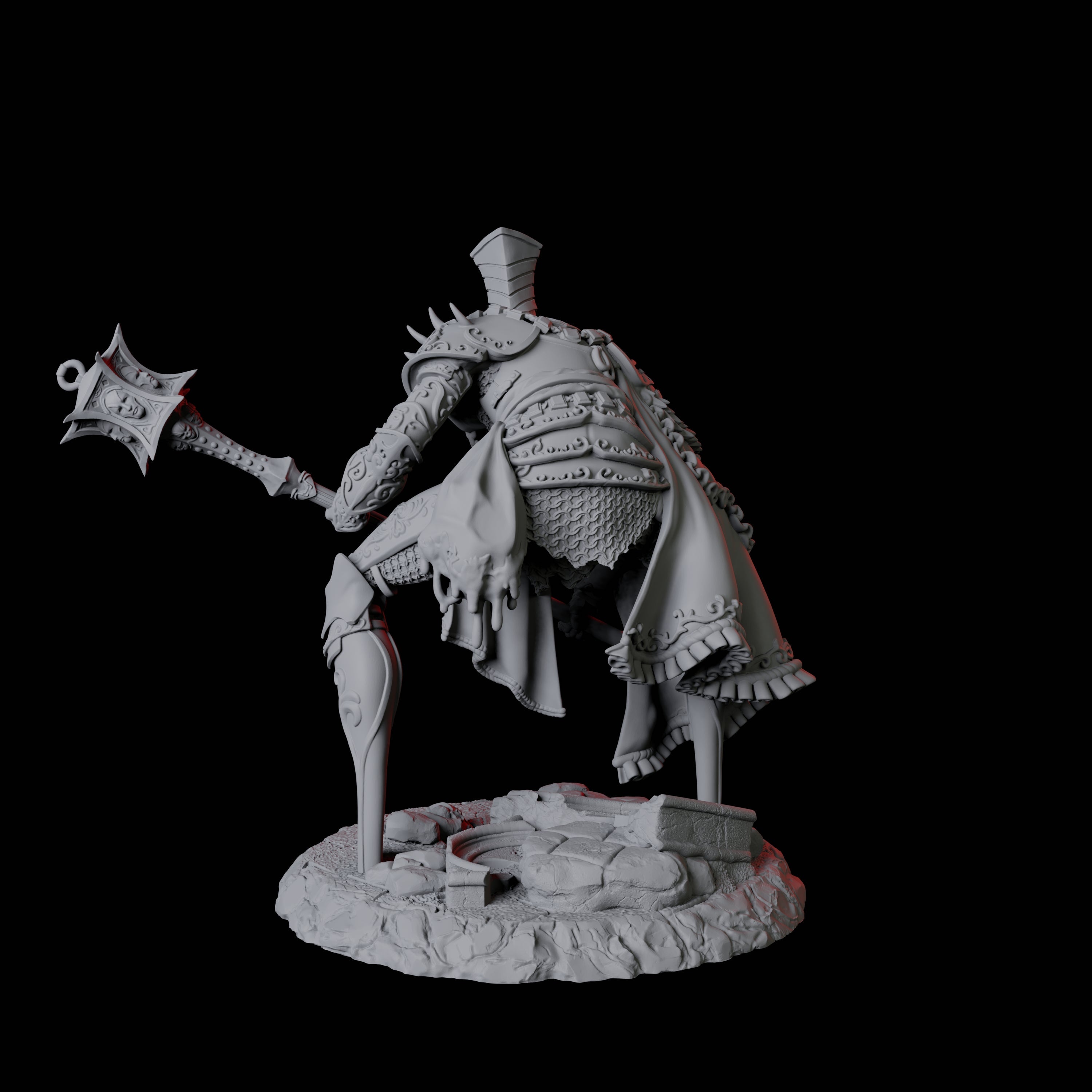 Guard Alchemical Golem B Miniature for Dungeons and Dragons, Pathfinder or other TTRPGs