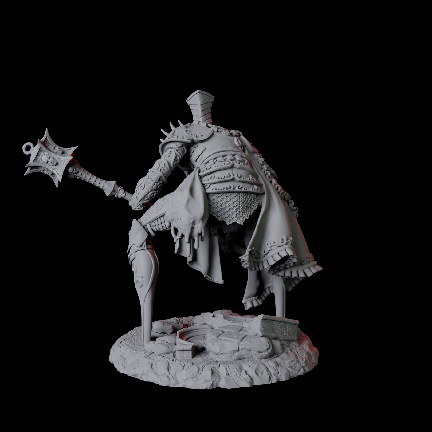 Guard Alchemical Golem B Miniature for Dungeons and Dragons, Pathfinder or other TTRPGs