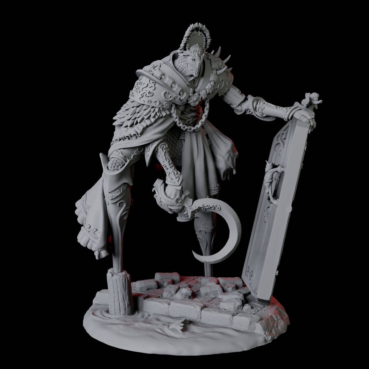 Guard Alchemical Golem C Miniature for Dungeons and Dragons, Pathfinder or other TTRPGs