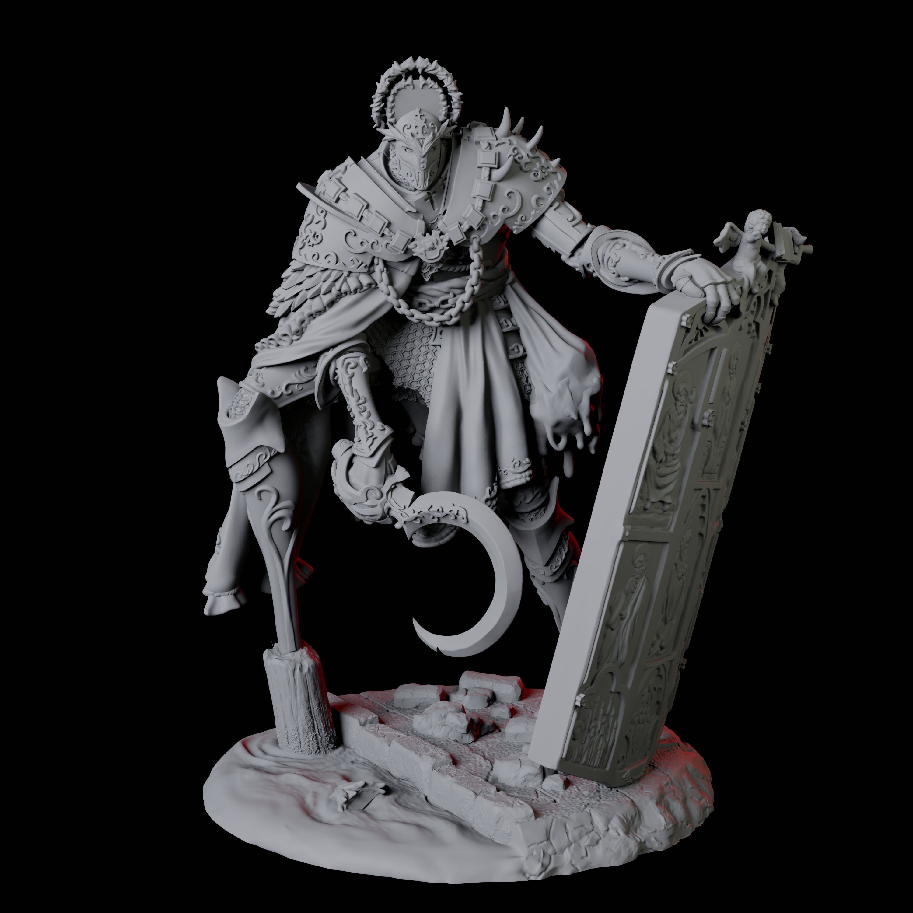 Guard Alchemical Golem C Miniature for Dungeons and Dragons, Pathfinder or other TTRPGs