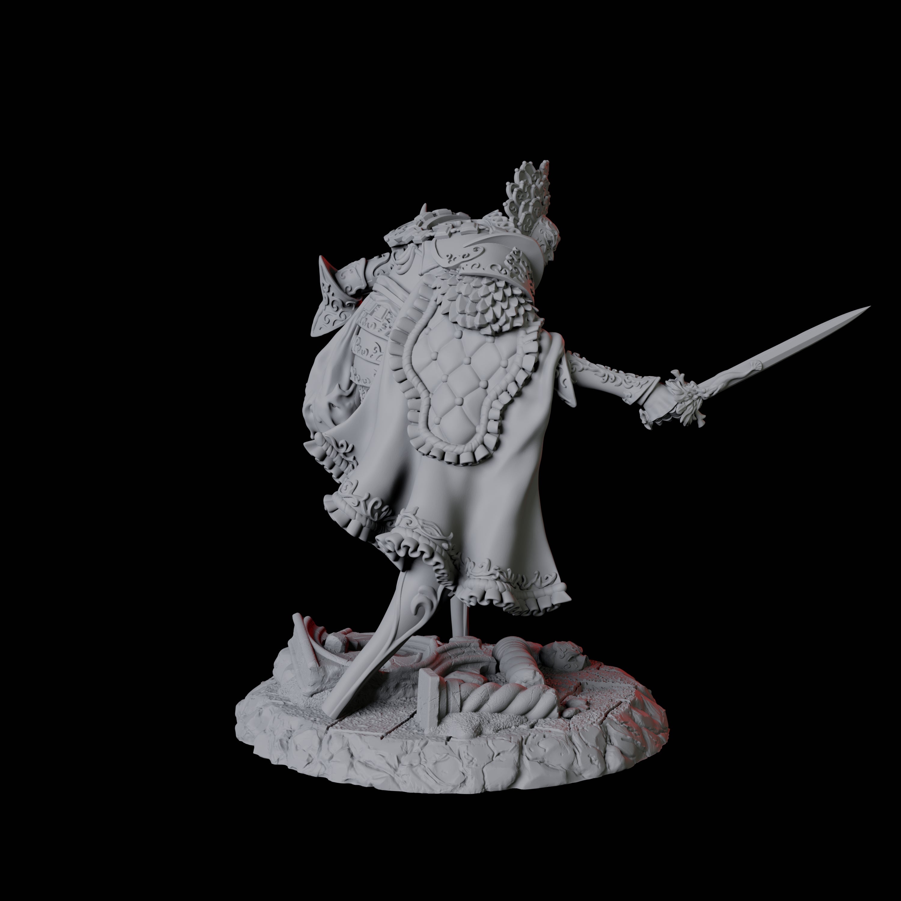 Guard Alchemical Golem D Miniature for Dungeons and Dragons, Pathfinder or other TTRPGs