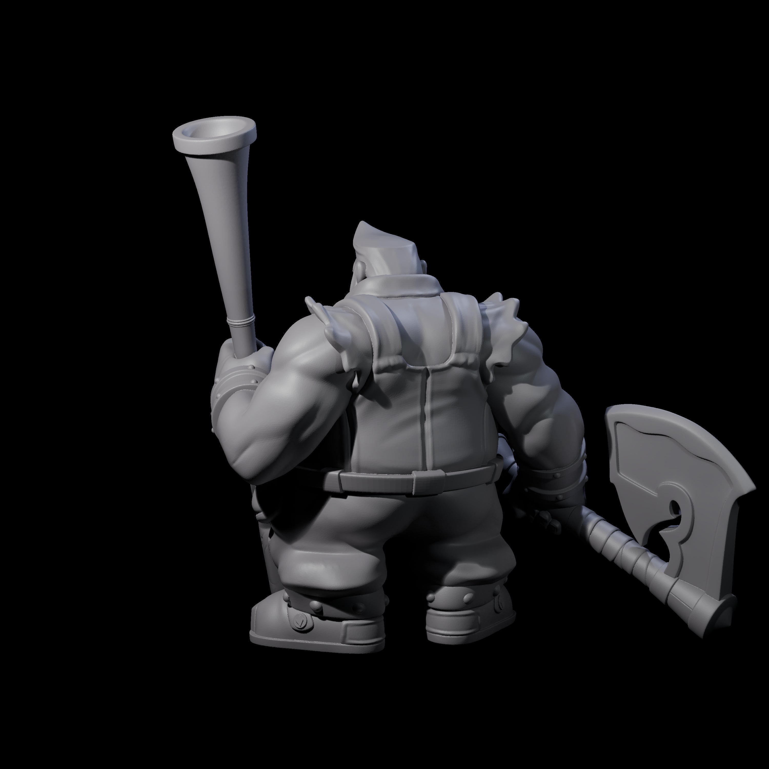 Guldram - Classic Dwarf Hunter Miniature for Dungeons and Dragons, Pathfinder or other TTRPGs