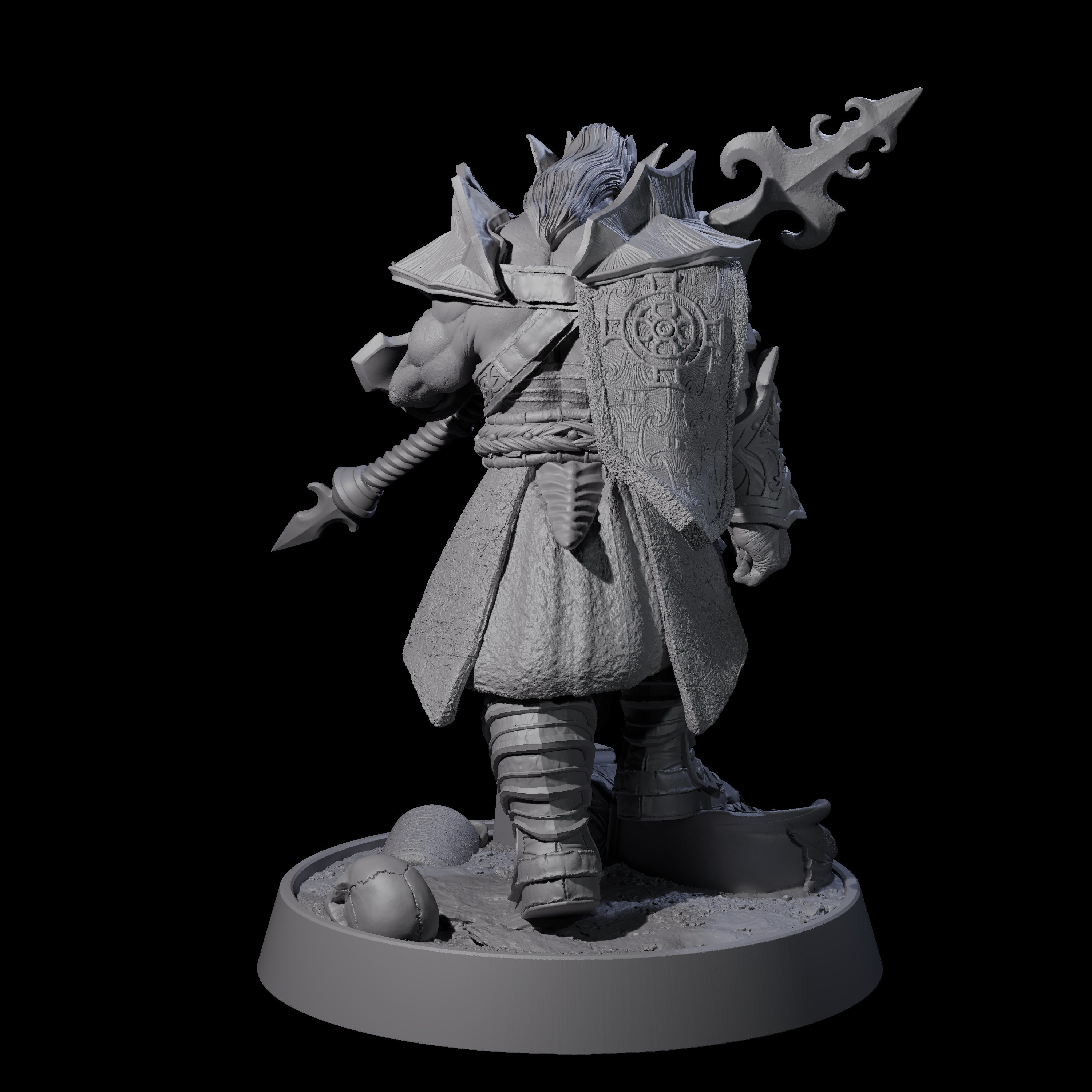 Halloween Foot Solider A Miniature for Dungeons and Dragons, Pathfinder or other TTRPGs