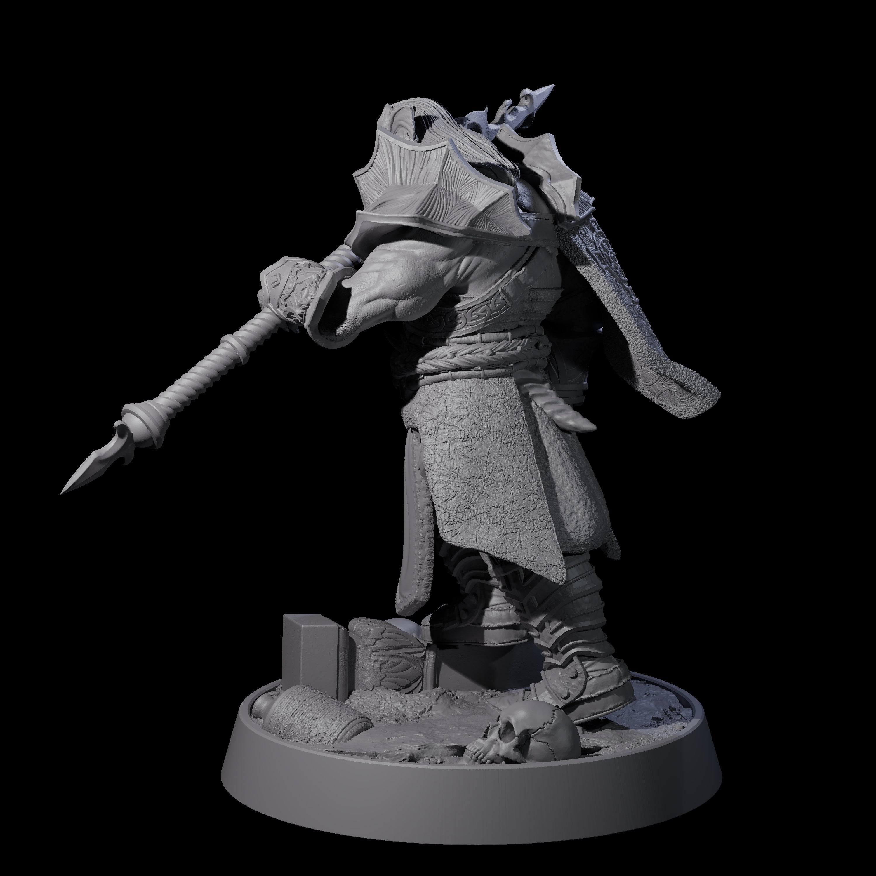 Halloween Foot Solider A Miniature for Dungeons and Dragons, Pathfinder or other TTRPGs