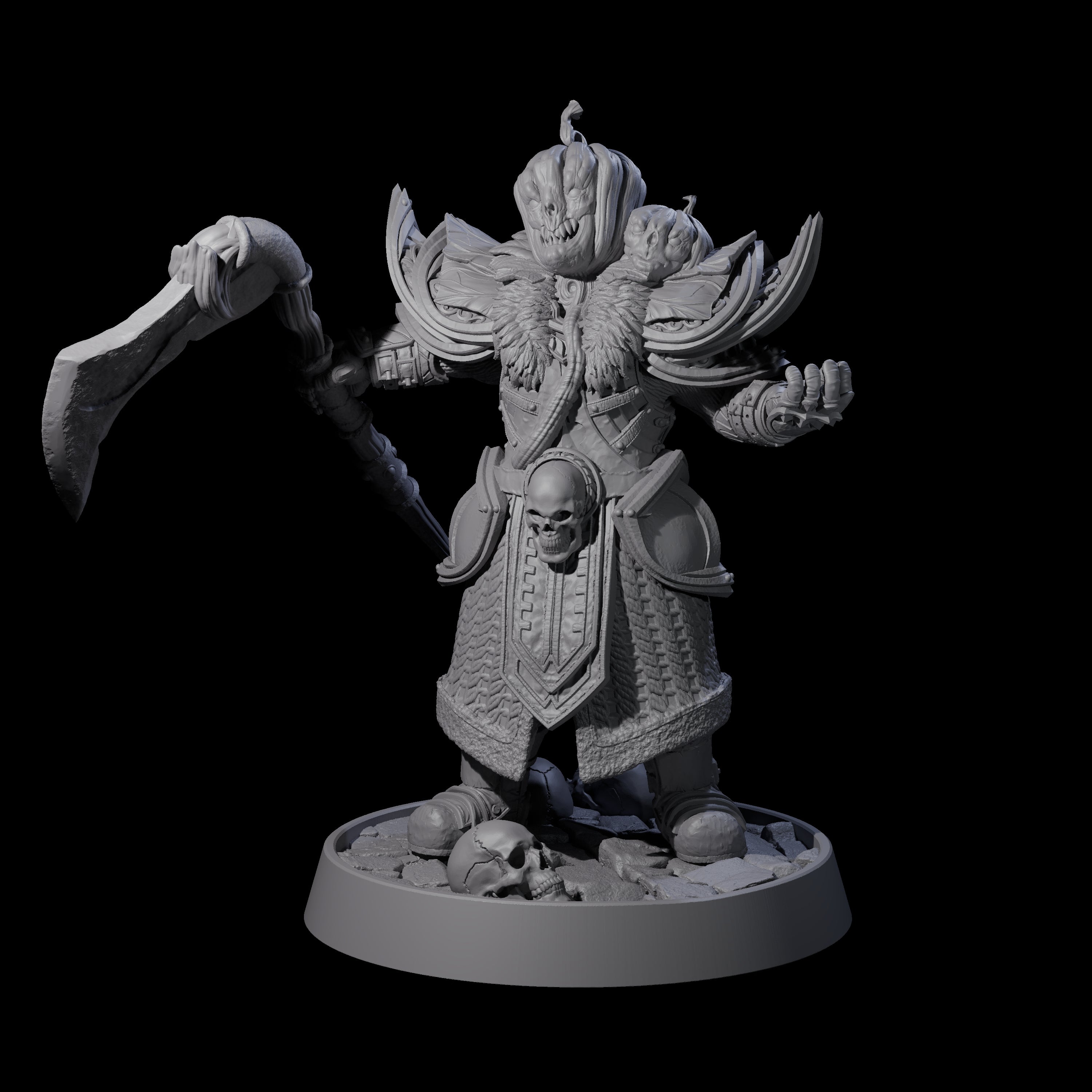 Halloween Foot Solider B Miniature for Dungeons and Dragons, Pathfinder or other TTRPGs