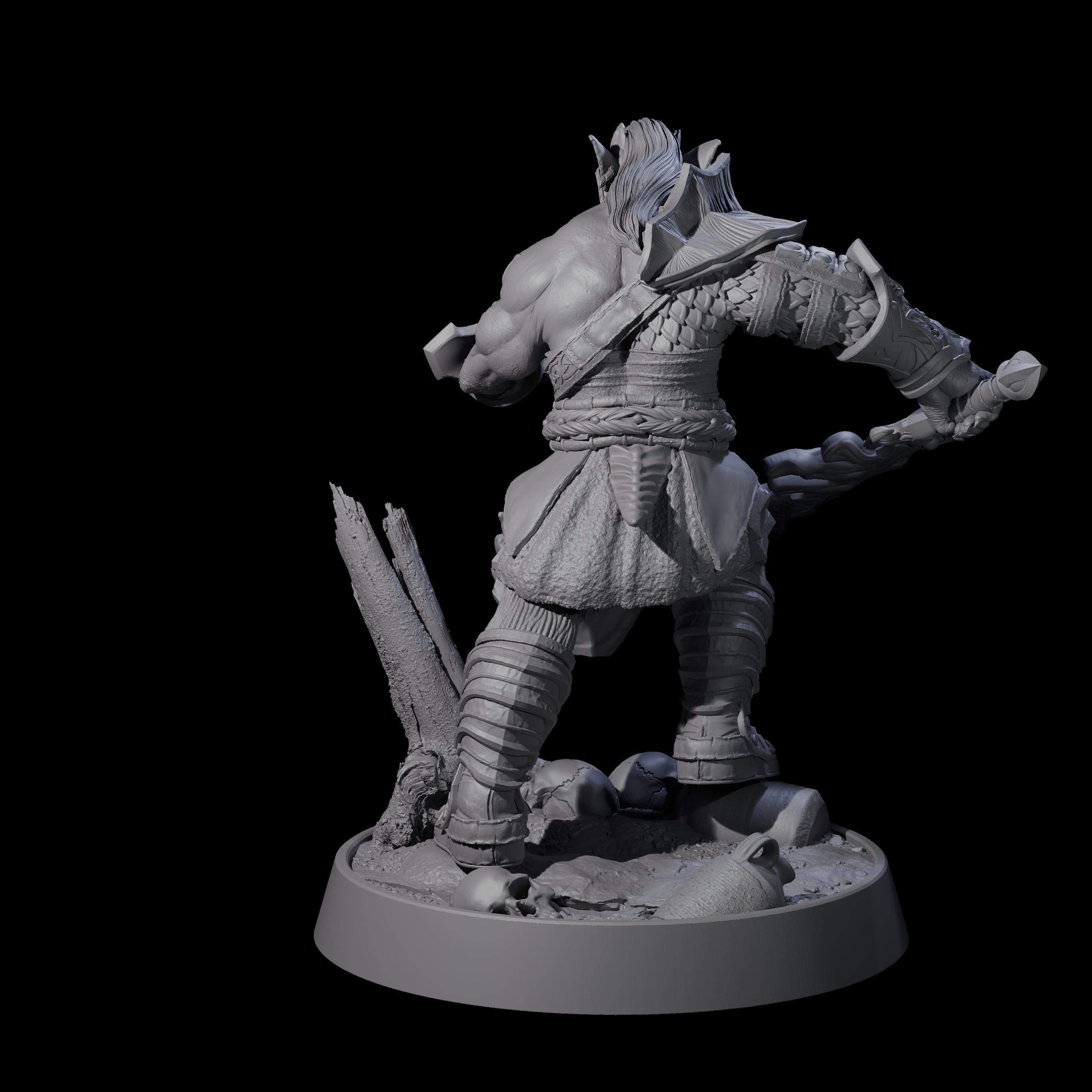 Halloween Foot Solider C Miniature for Dungeons and Dragons, Pathfinder or other TTRPGs