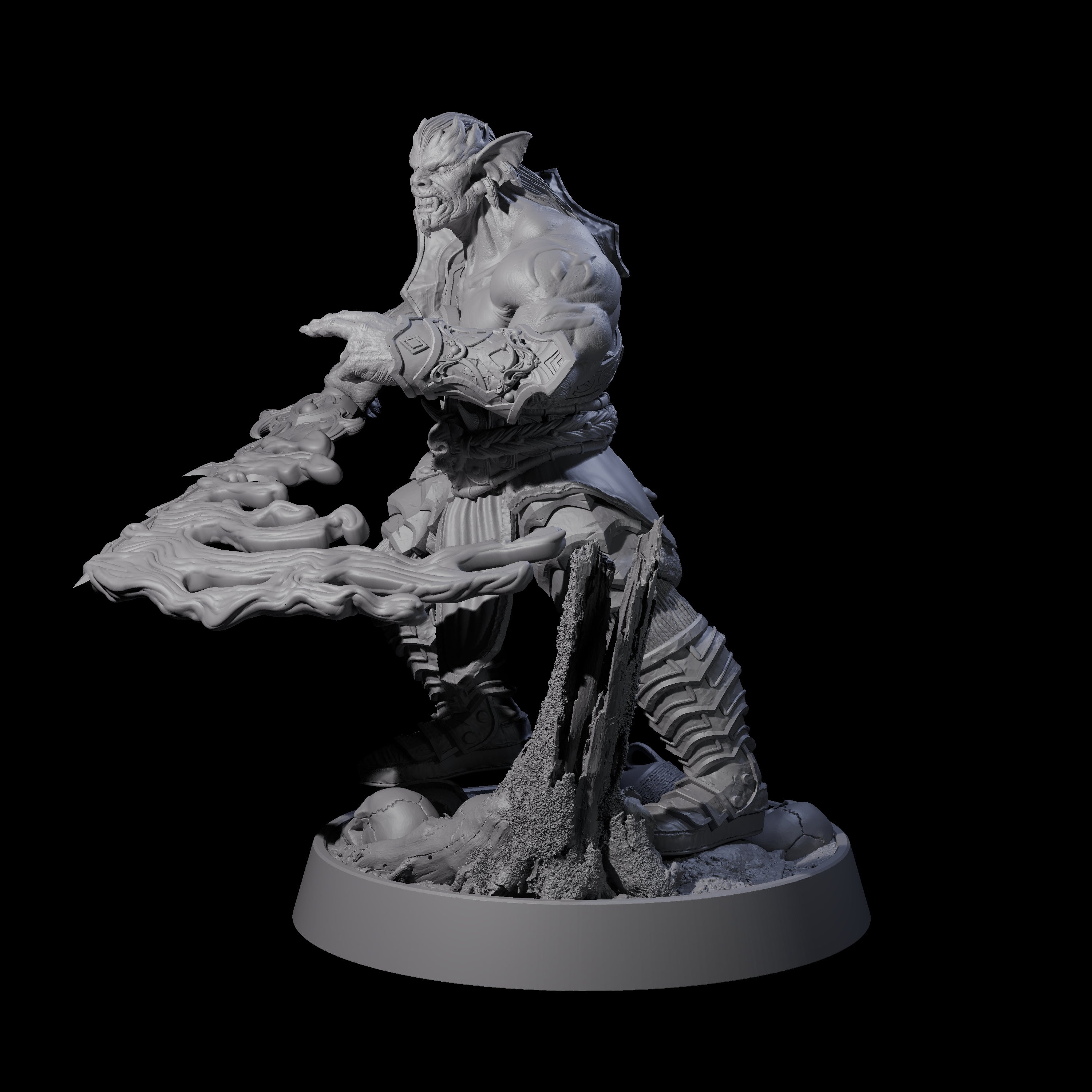 Halloween Foot Solider C Miniature for Dungeons and Dragons, Pathfinder or other TTRPGs