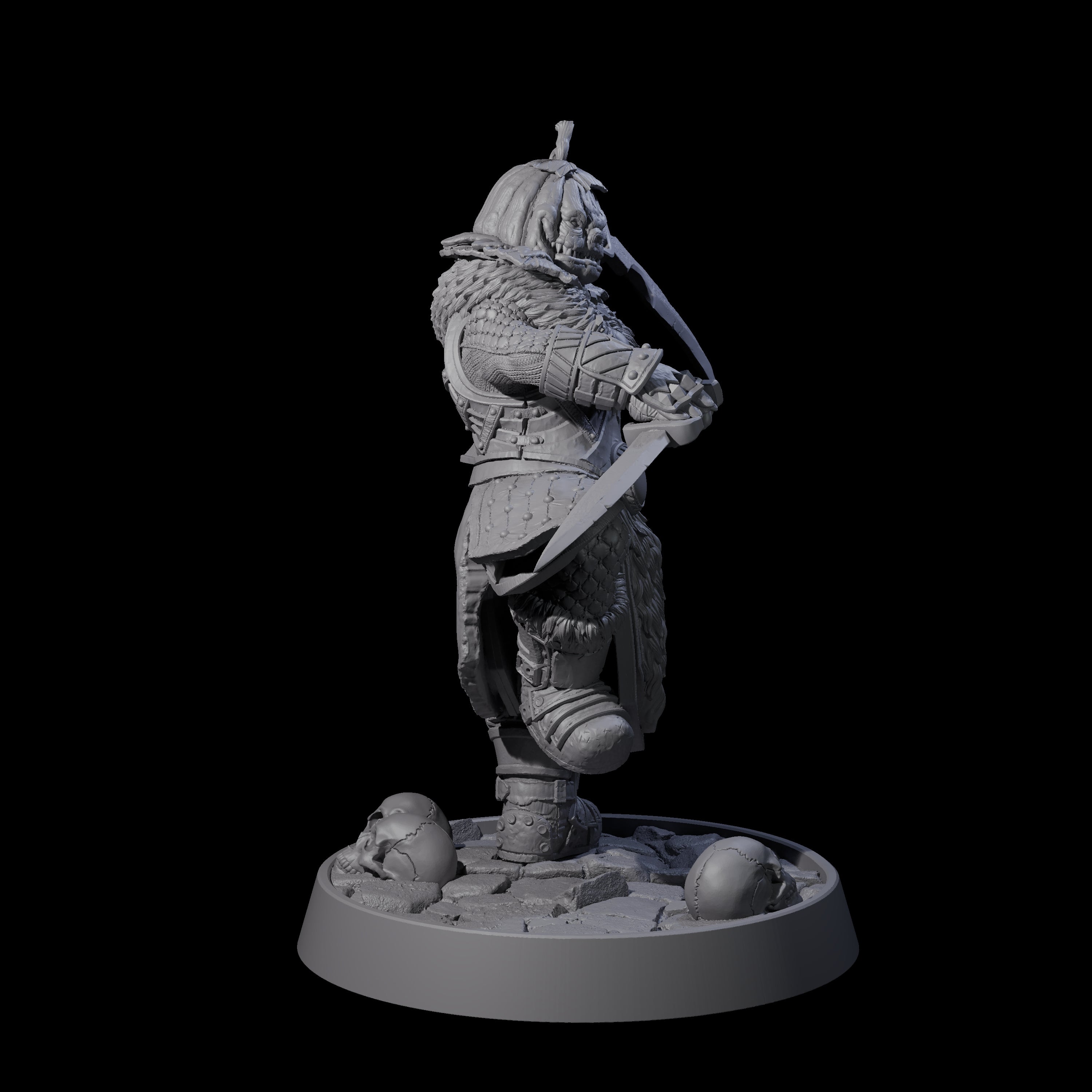 Halloween Foot Solider D Miniature for Dungeons and Dragons, Pathfinder or other TTRPGs