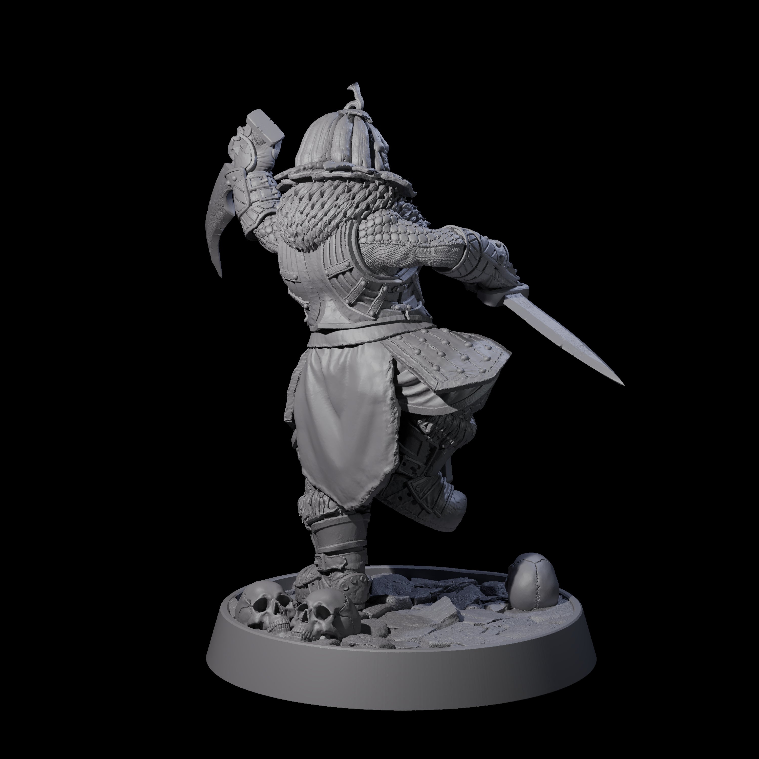 Halloween Foot Solider D Miniature for Dungeons and Dragons, Pathfinder or other TTRPGs