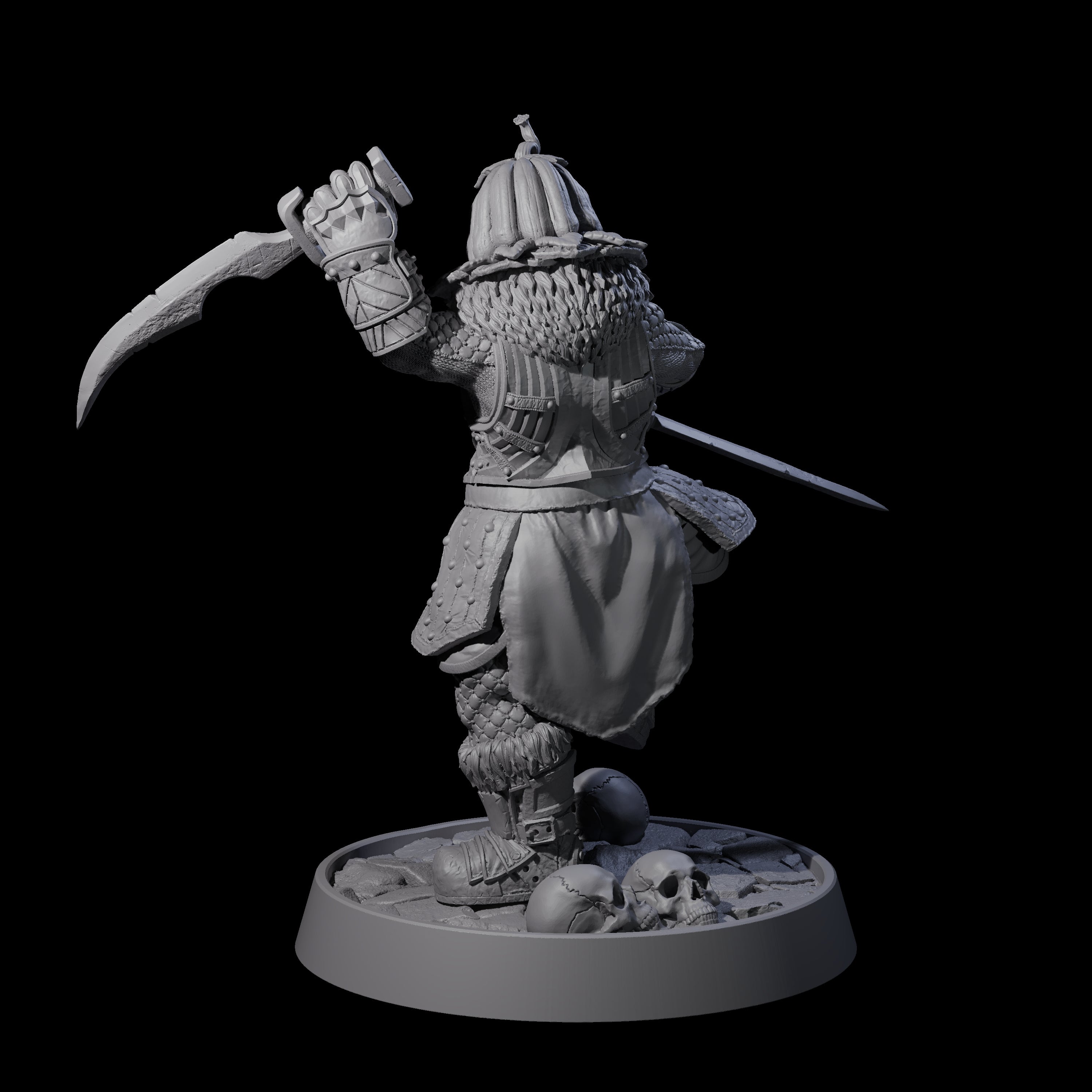 Halloween Foot Solider D Miniature for Dungeons and Dragons, Pathfinder or other TTRPGs