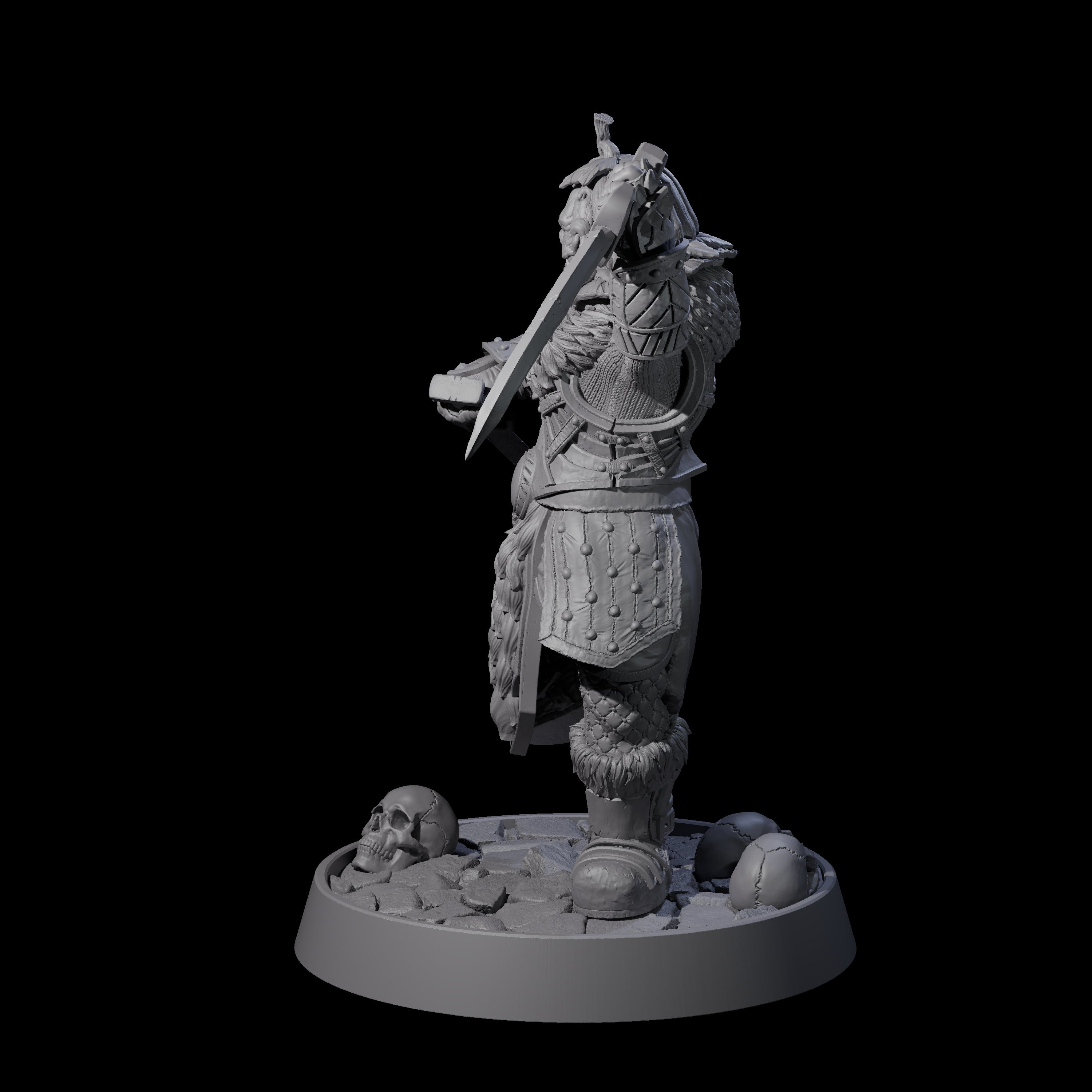 Halloween Foot Solider D Miniature for Dungeons and Dragons, Pathfinder or other TTRPGs