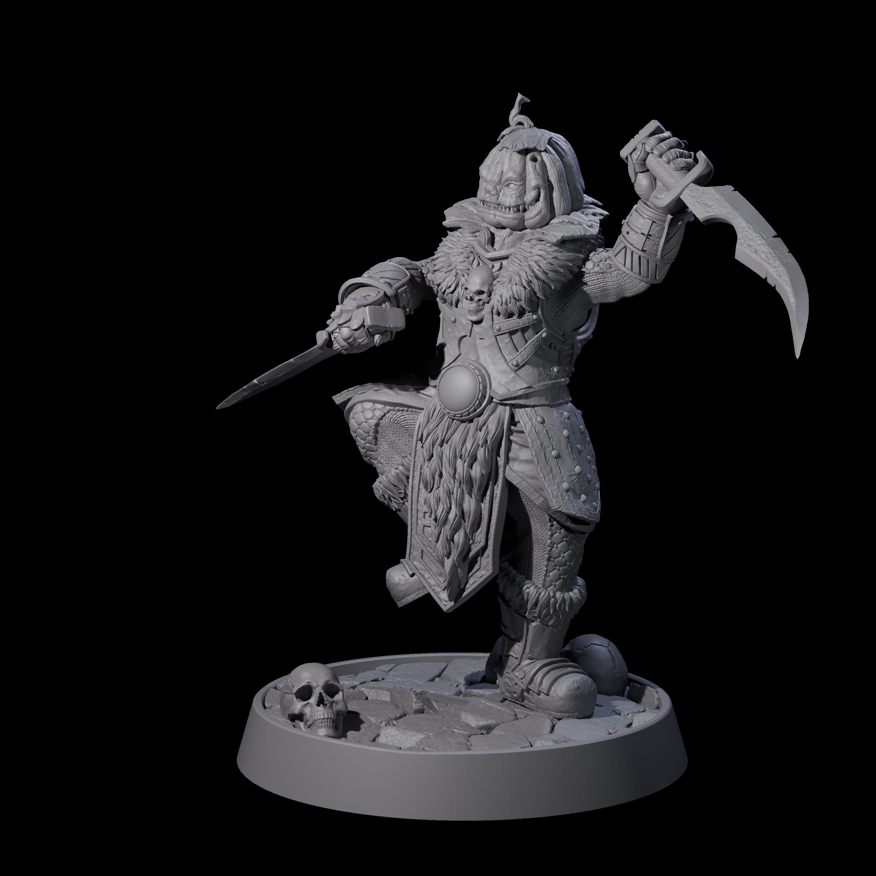 Halloween Foot Solider D Miniature for Dungeons and Dragons, Pathfinder or other TTRPGs