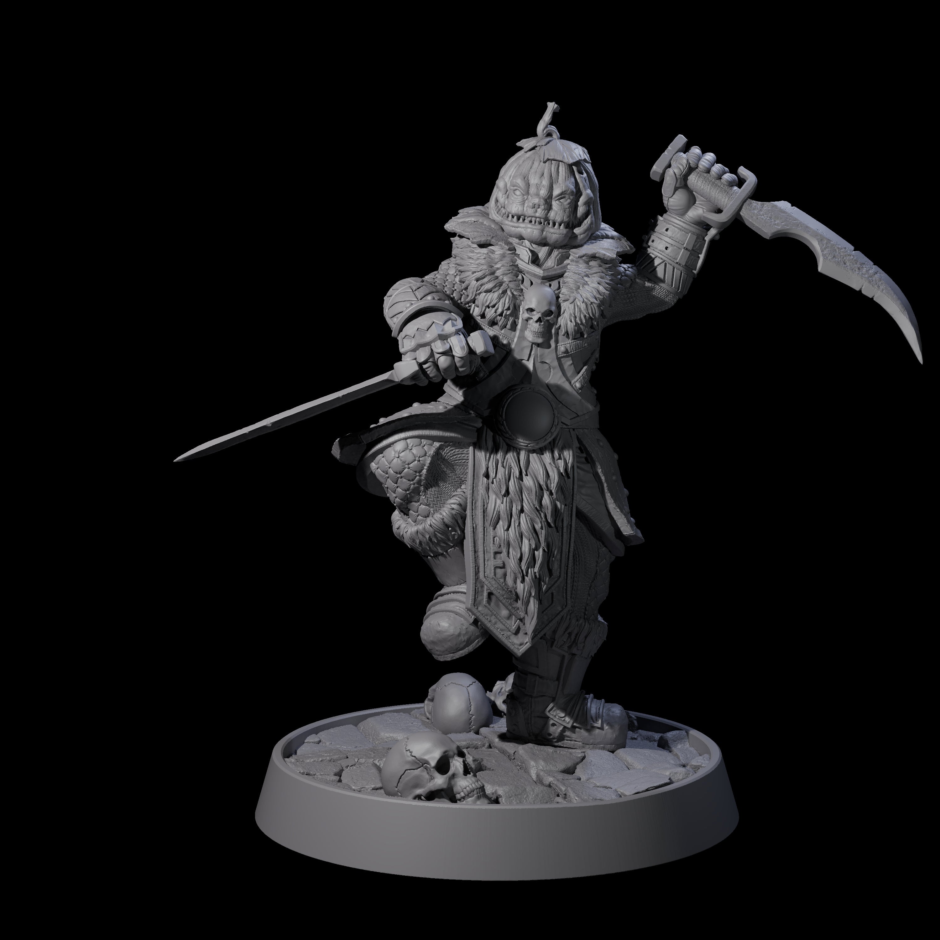 Halloween Foot Solider D Miniature for Dungeons and Dragons, Pathfinder or other TTRPGs