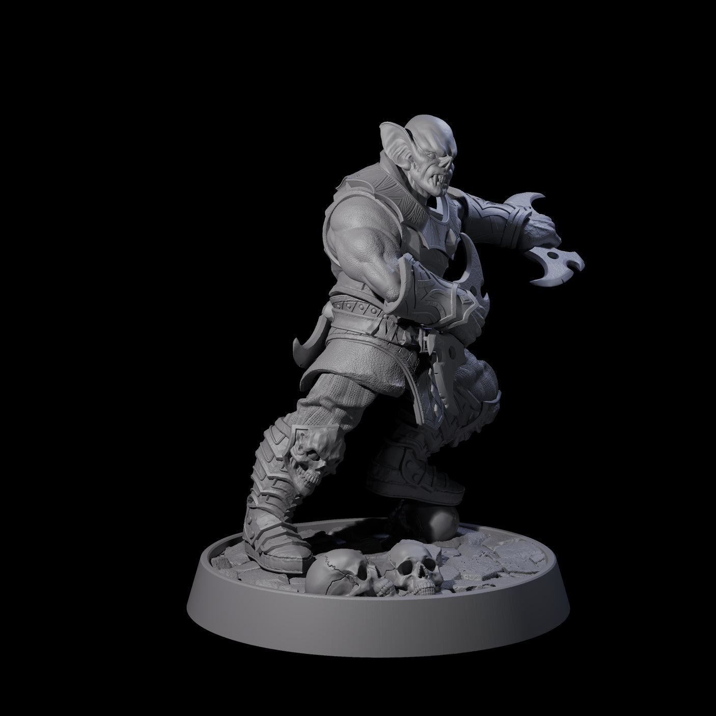 Halloween Foot Solider E Miniature for Dungeons and Dragons, Pathfinder or other TTRPGs