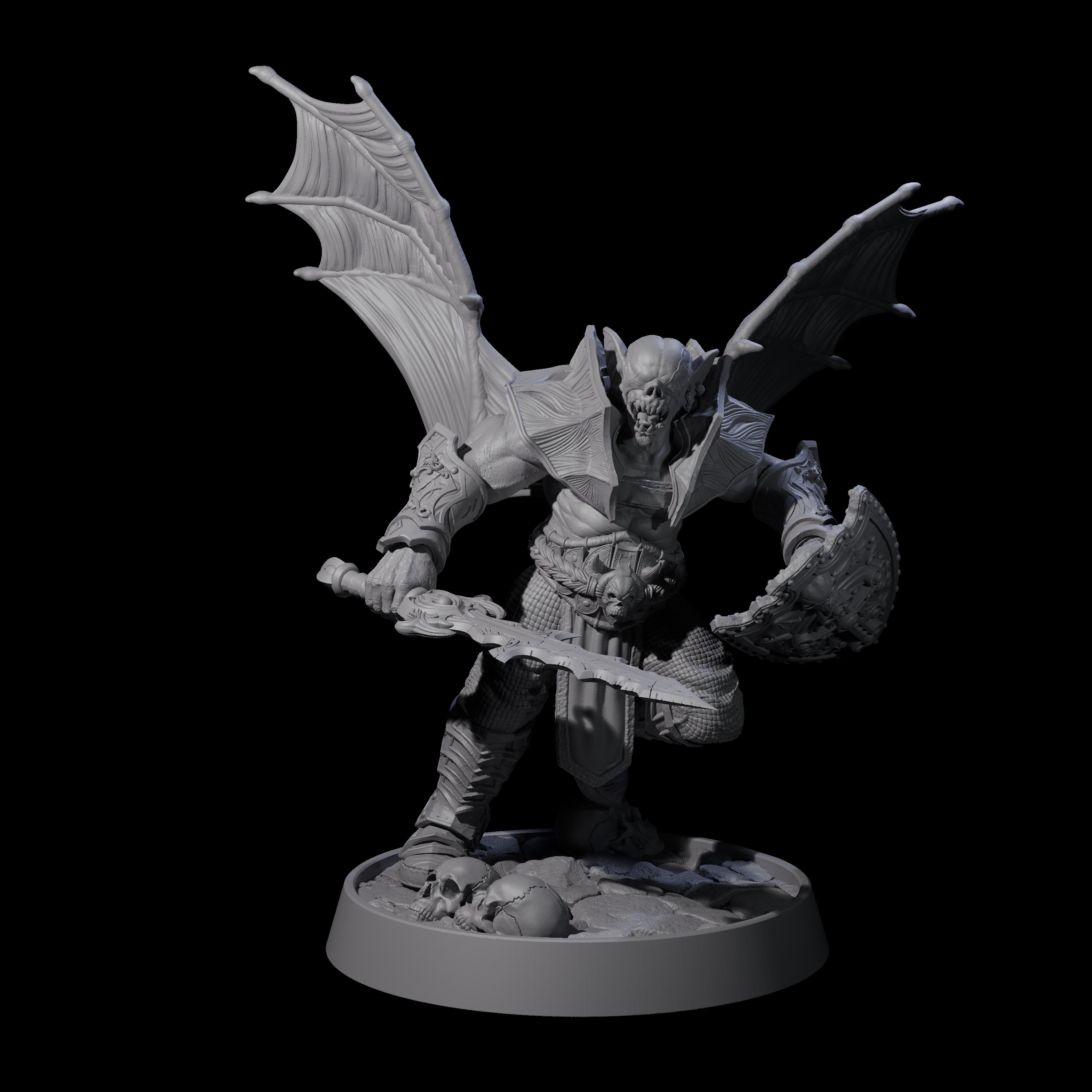 Halloween Foot Solider F Miniature for Dungeons and Dragons, Pathfinder or other TTRPGs