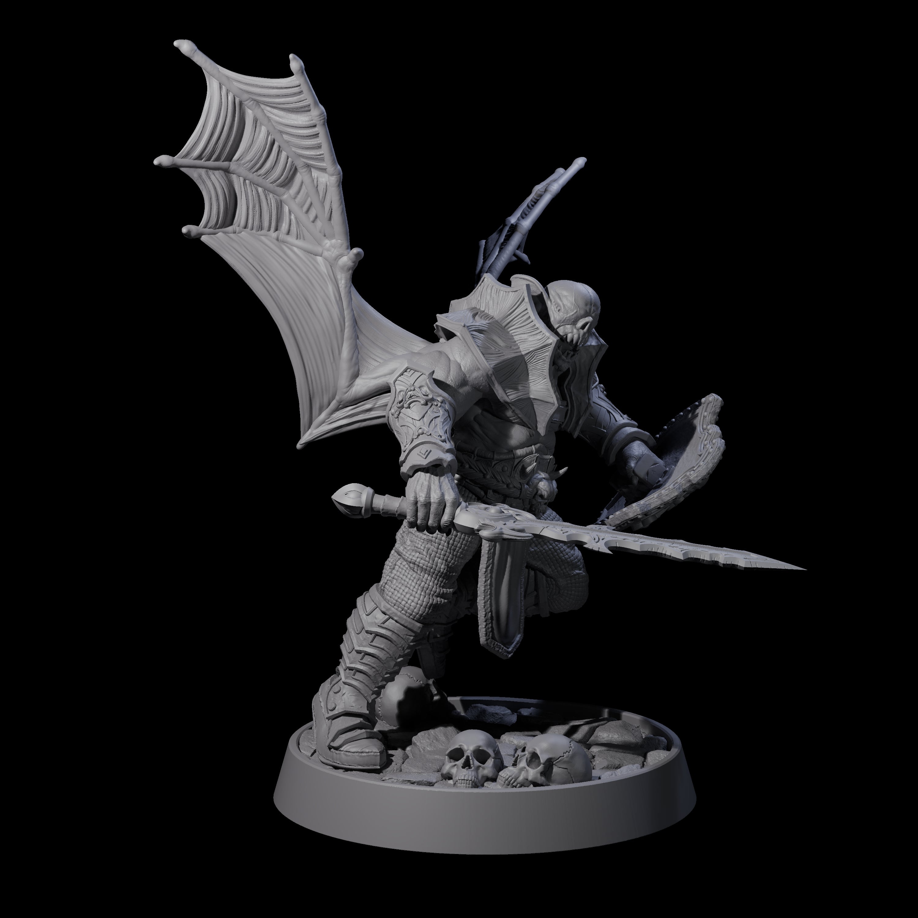 Halloween Foot Solider F Miniature for Dungeons and Dragons, Pathfinder or other TTRPGs