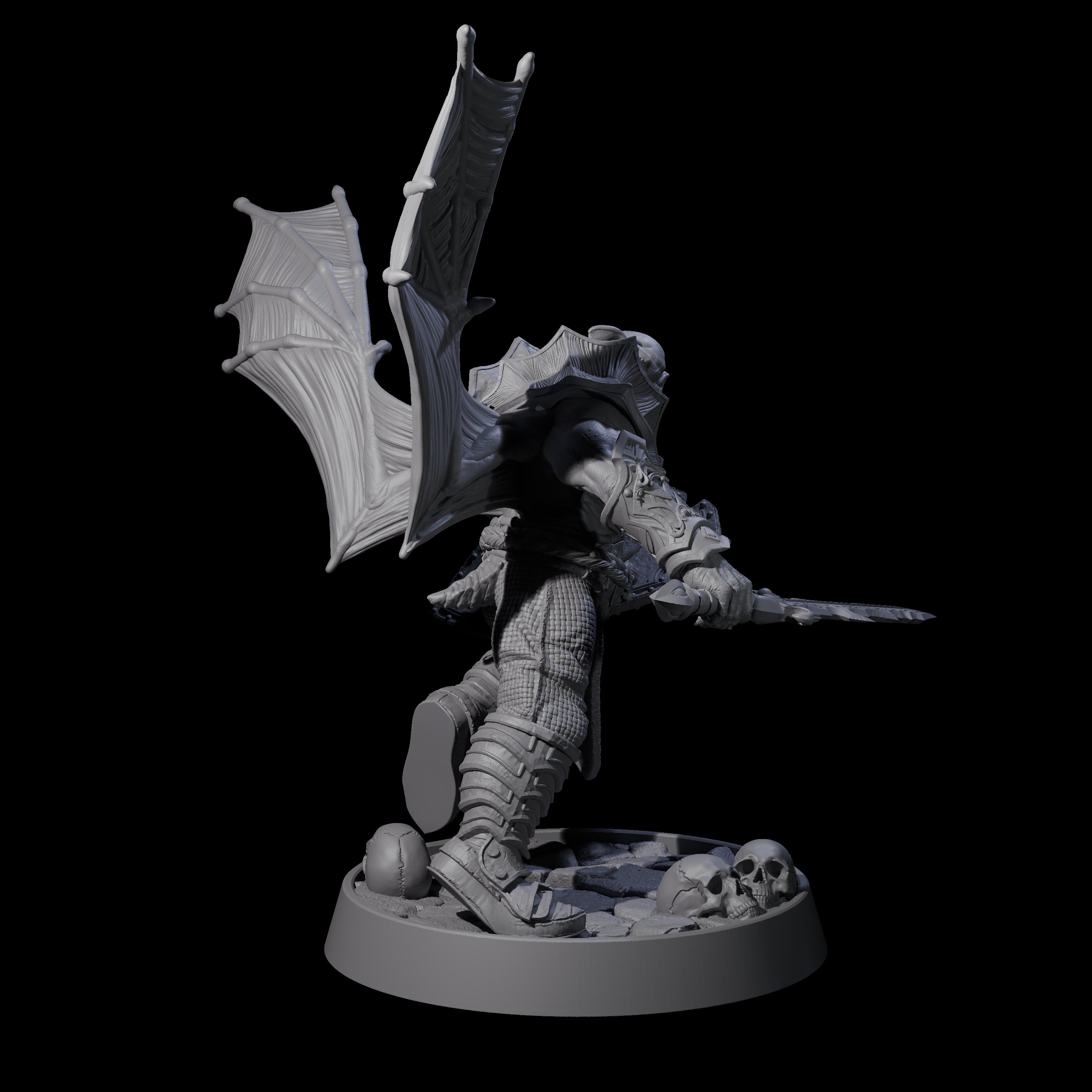 Halloween Foot Solider F Miniature for Dungeons and Dragons, Pathfinder or other TTRPGs