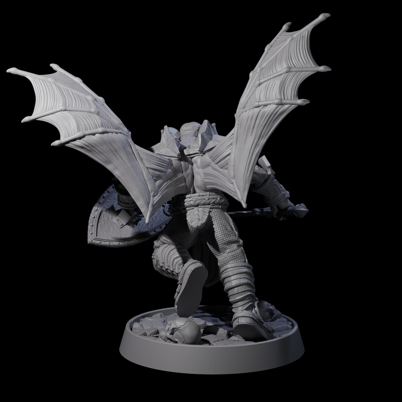 Halloween Foot Solider F Miniature for Dungeons and Dragons, Pathfinder or other TTRPGs
