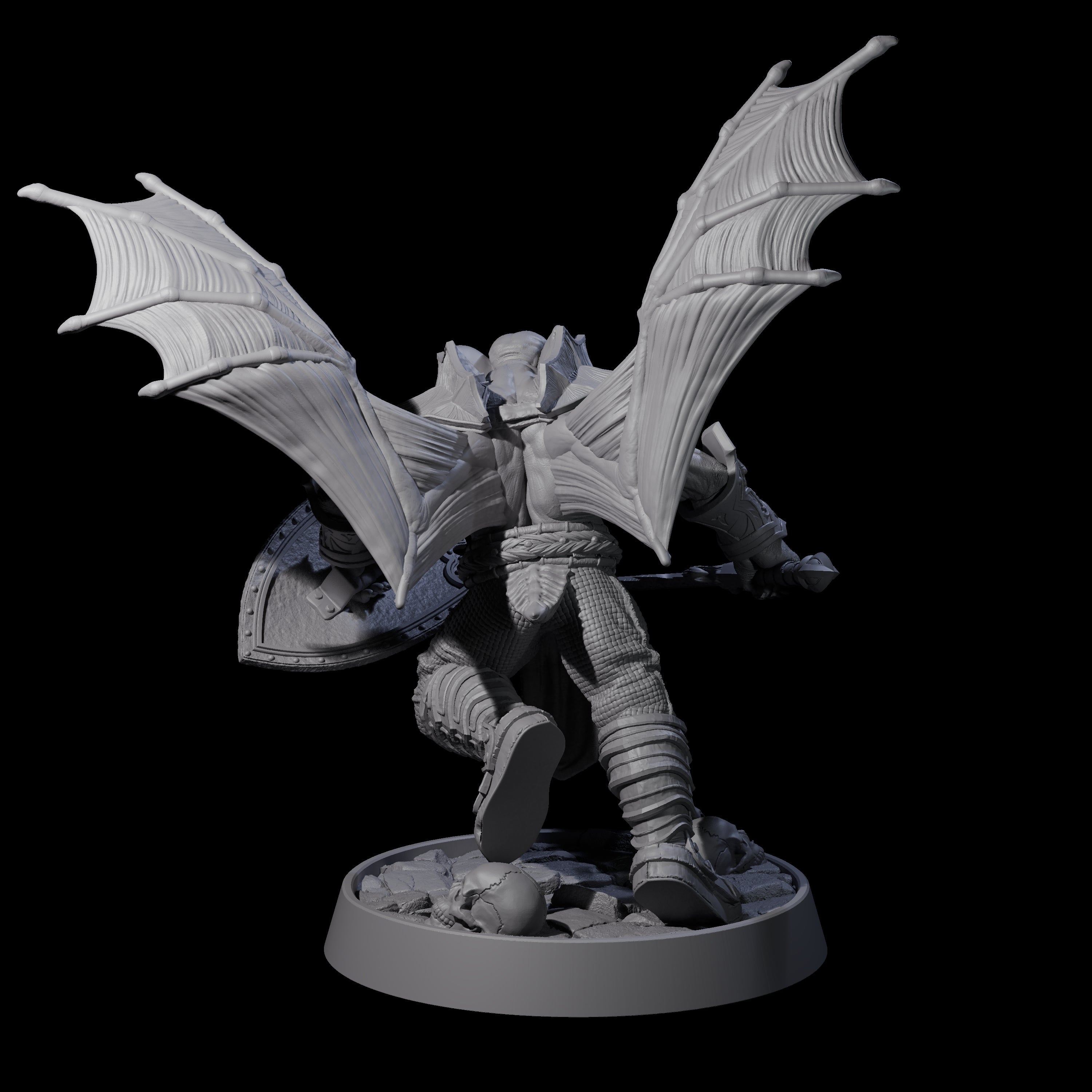 Halloween Foot Solider F Miniature for Dungeons and Dragons, Pathfinder or other TTRPGs