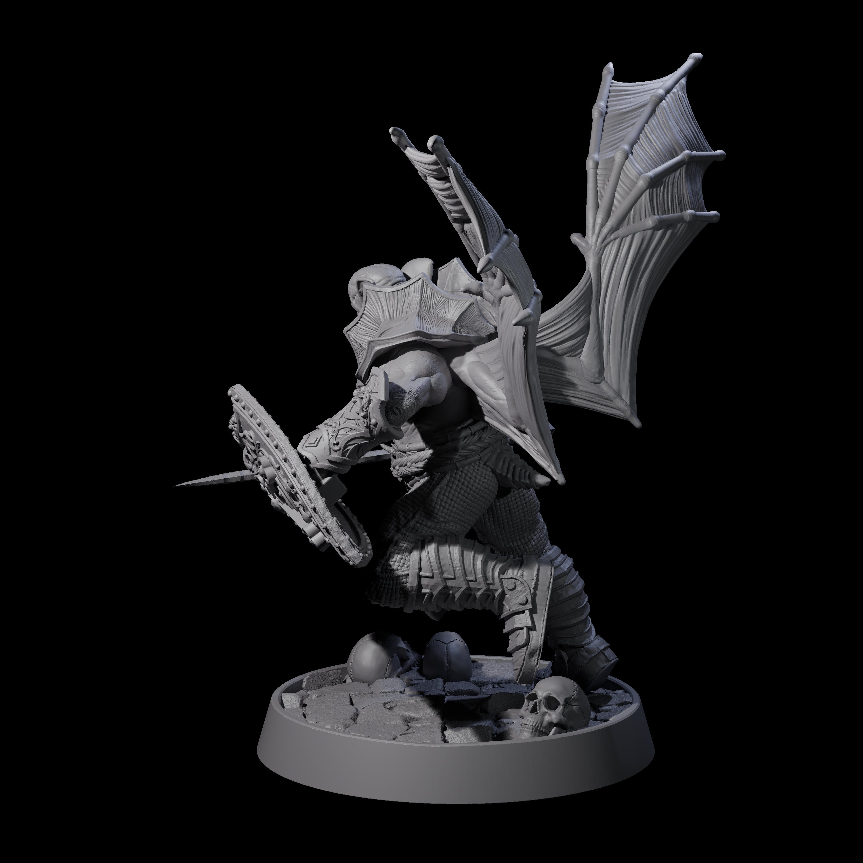 Halloween Foot Solider F Miniature for Dungeons and Dragons, Pathfinder or other TTRPGs