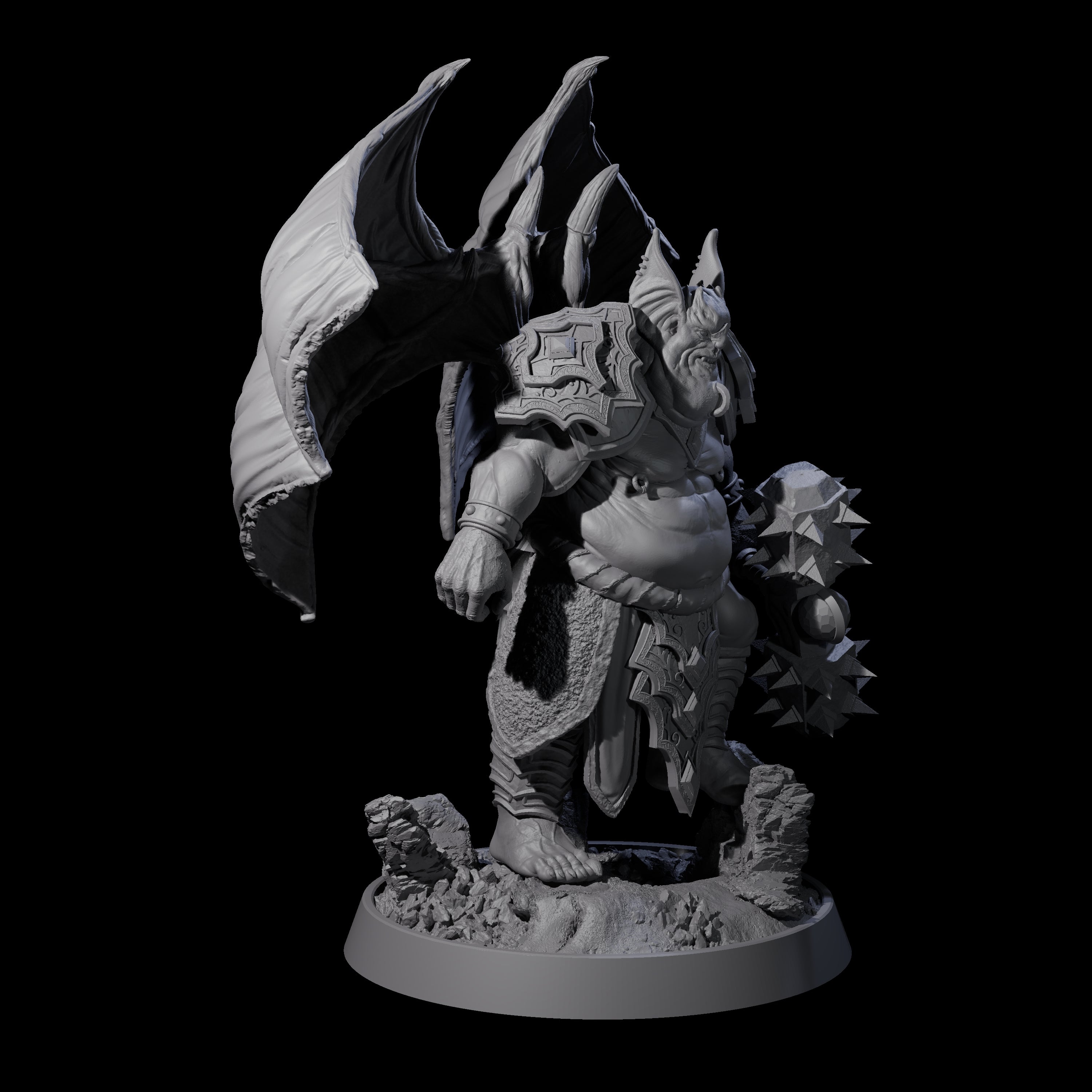 Halloween Foot Solider G Miniature for Dungeons and Dragons, Pathfinder or other TTRPGs