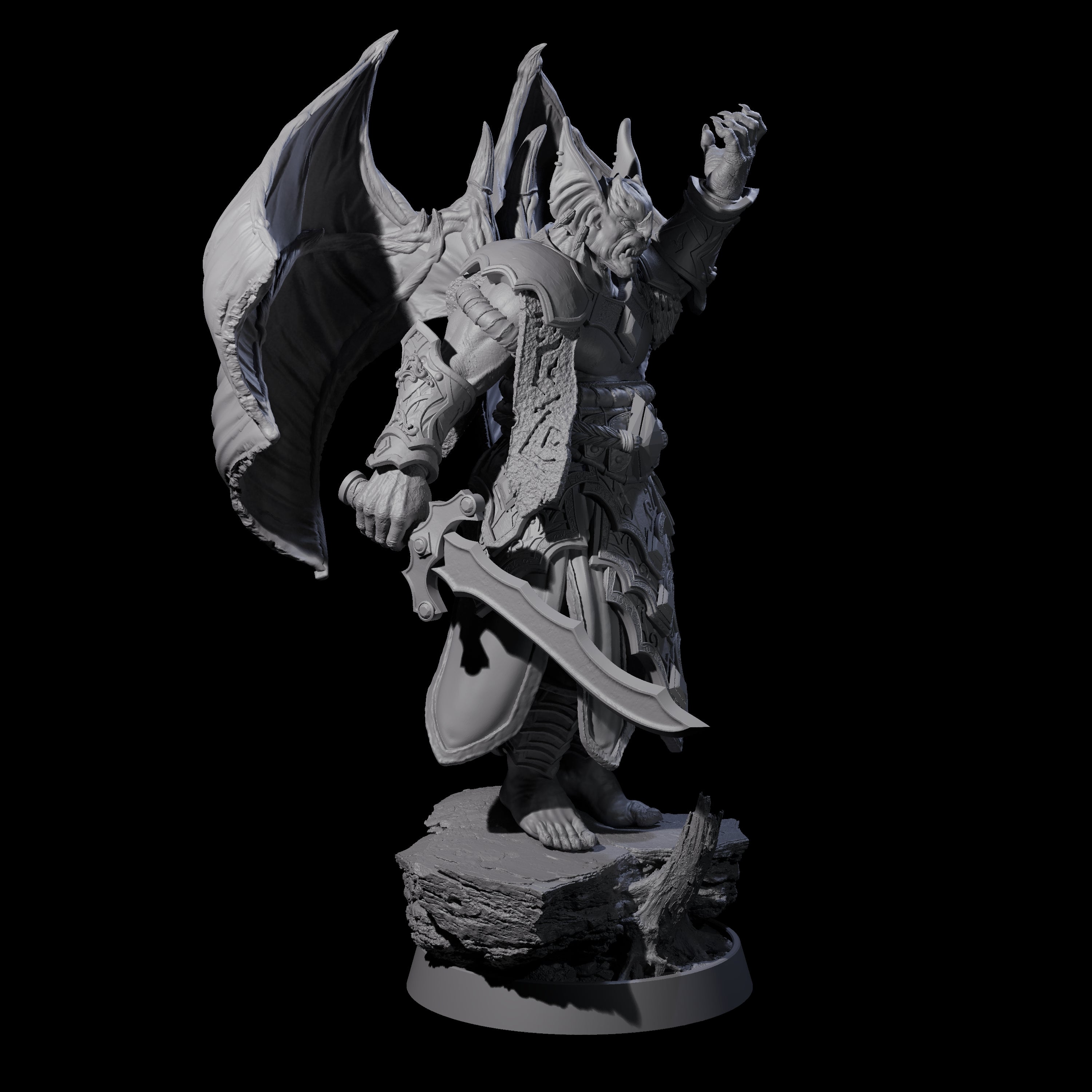 Halloween Foot Solider H Miniature for Dungeons and Dragons, Pathfinder or other TTRPGs