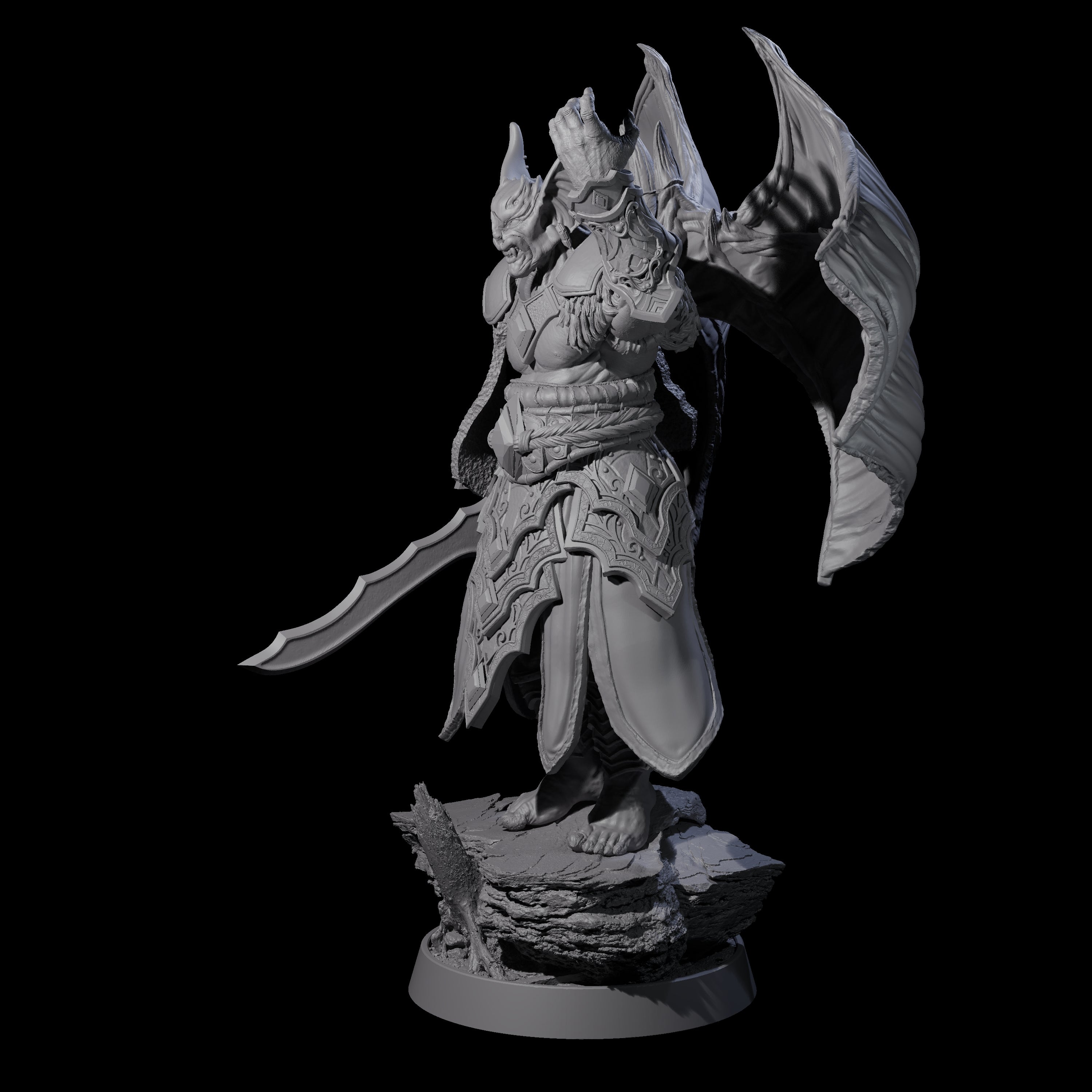 Halloween Foot Solider H Miniature for Dungeons and Dragons, Pathfinder or other TTRPGs