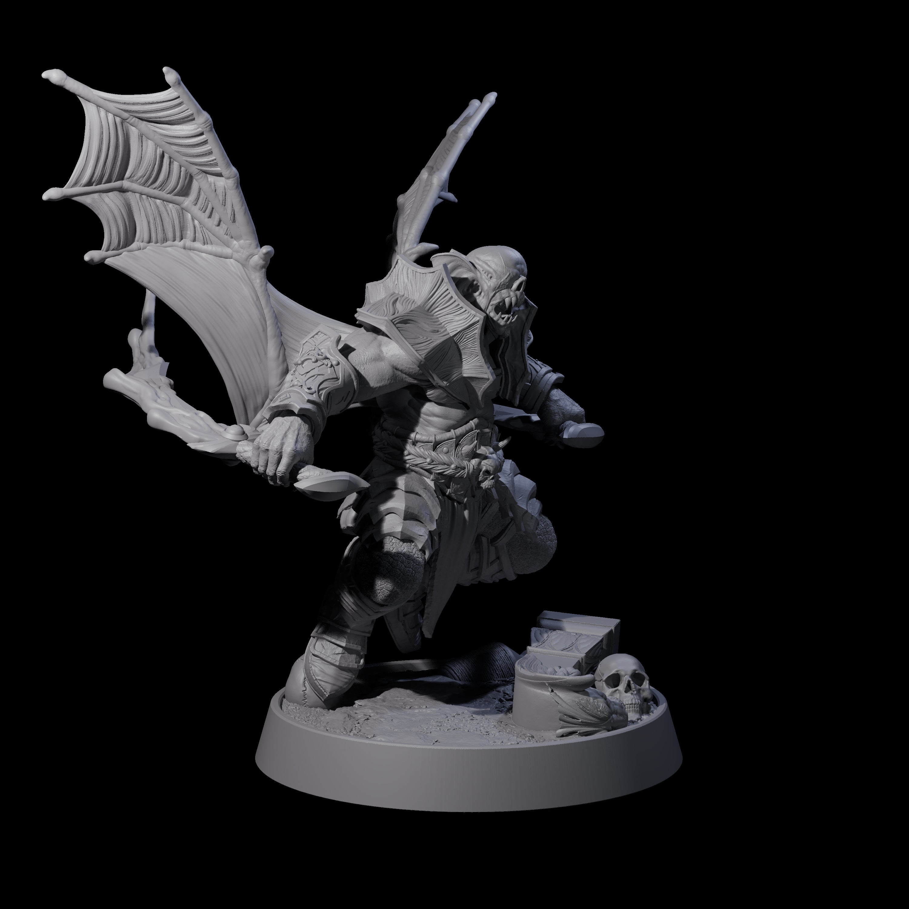 Halloween Foot Solider I Miniature for Dungeons and Dragons, Pathfinder or other TTRPGs