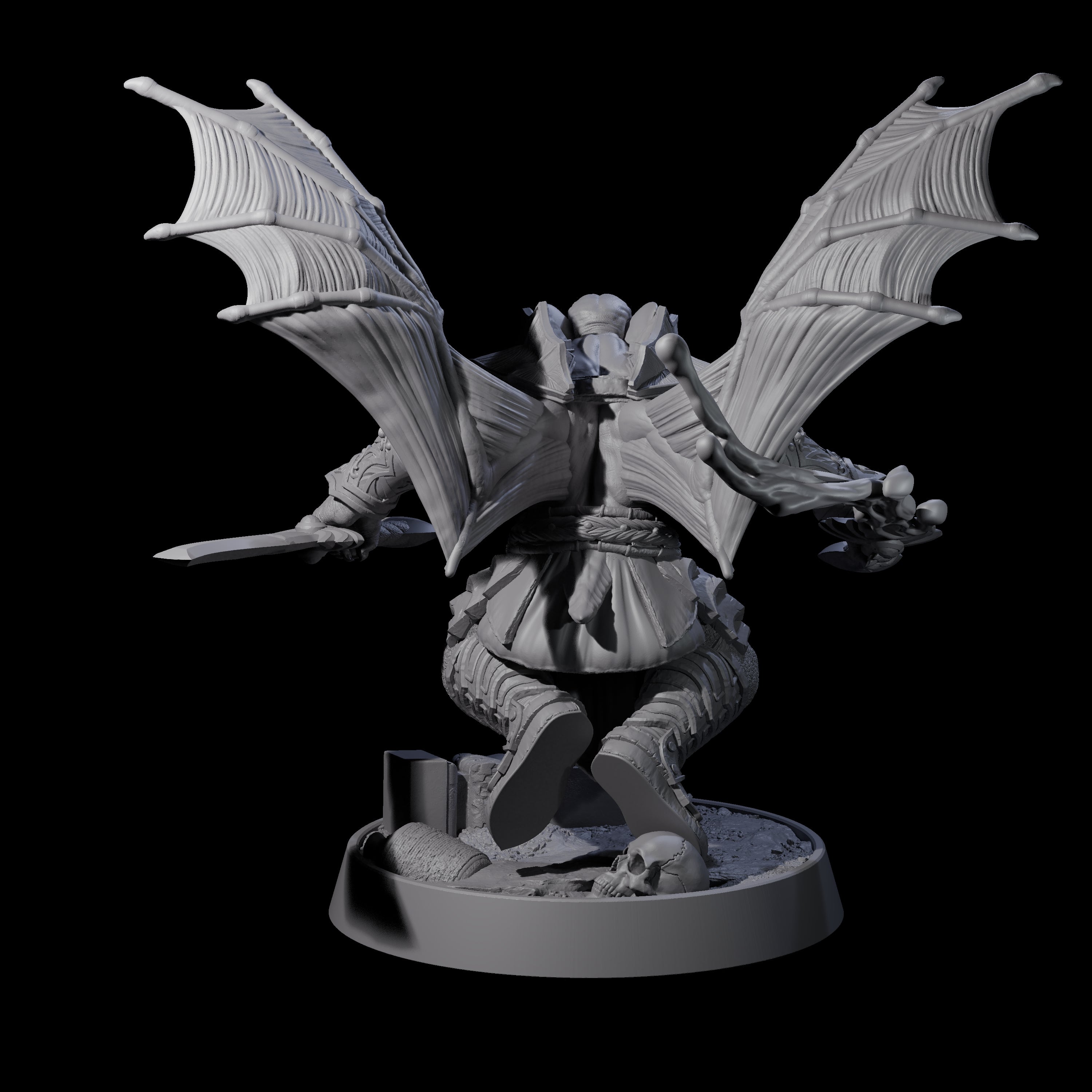 Halloween Foot Solider I Miniature for Dungeons and Dragons, Pathfinder or other TTRPGs