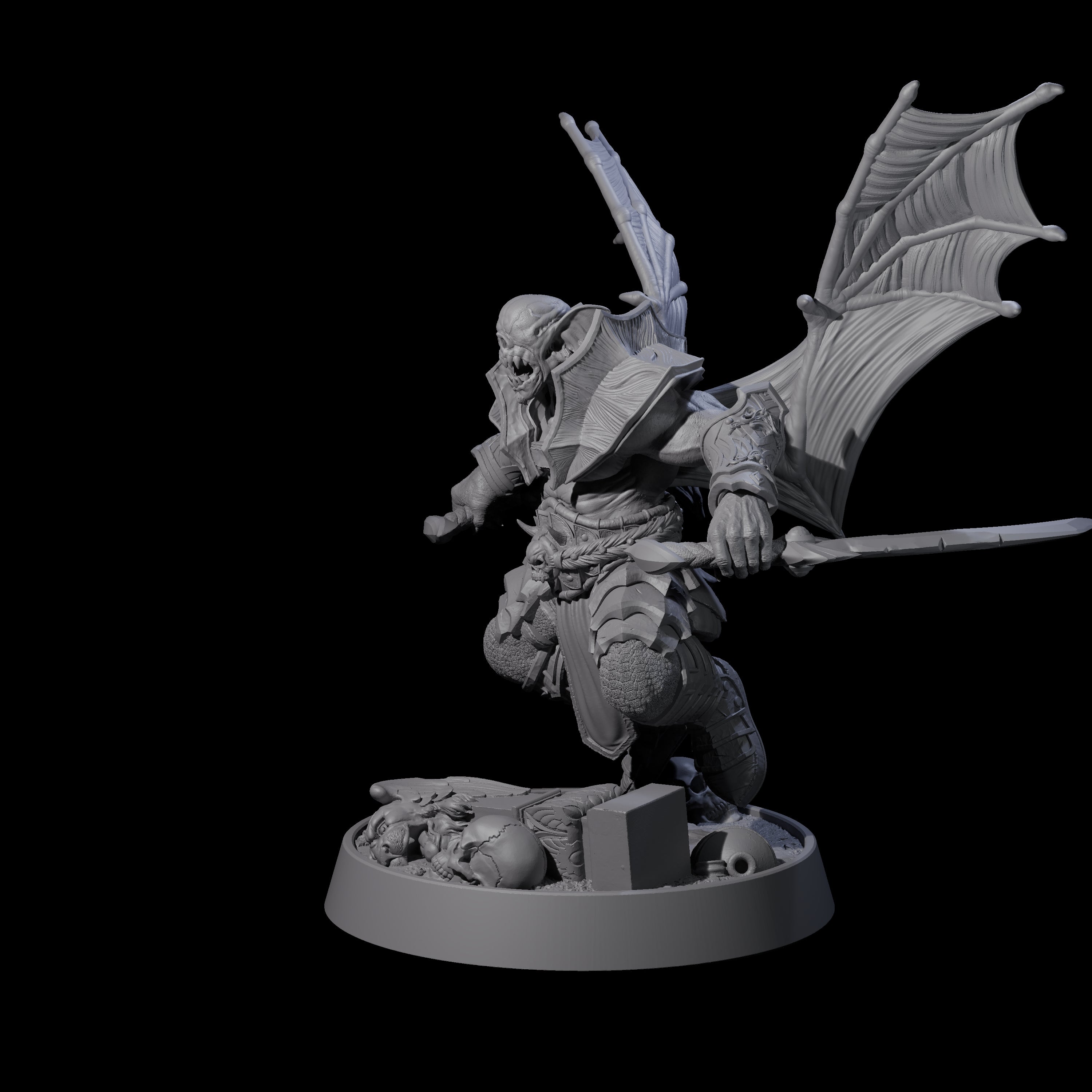 Halloween Foot Solider I Miniature for Dungeons and Dragons, Pathfinder or other TTRPGs