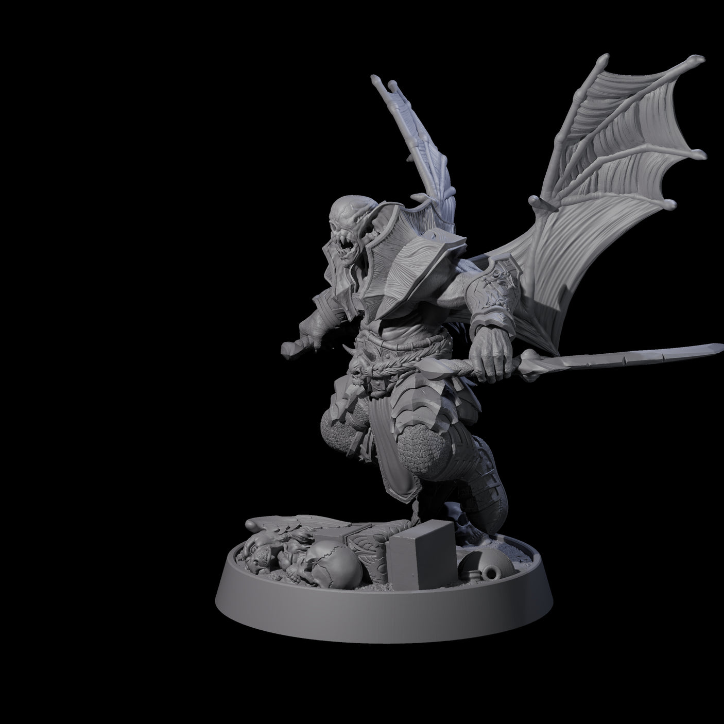 Halloween Foot Solider I Miniature for Dungeons and Dragons, Pathfinder or other TTRPGs