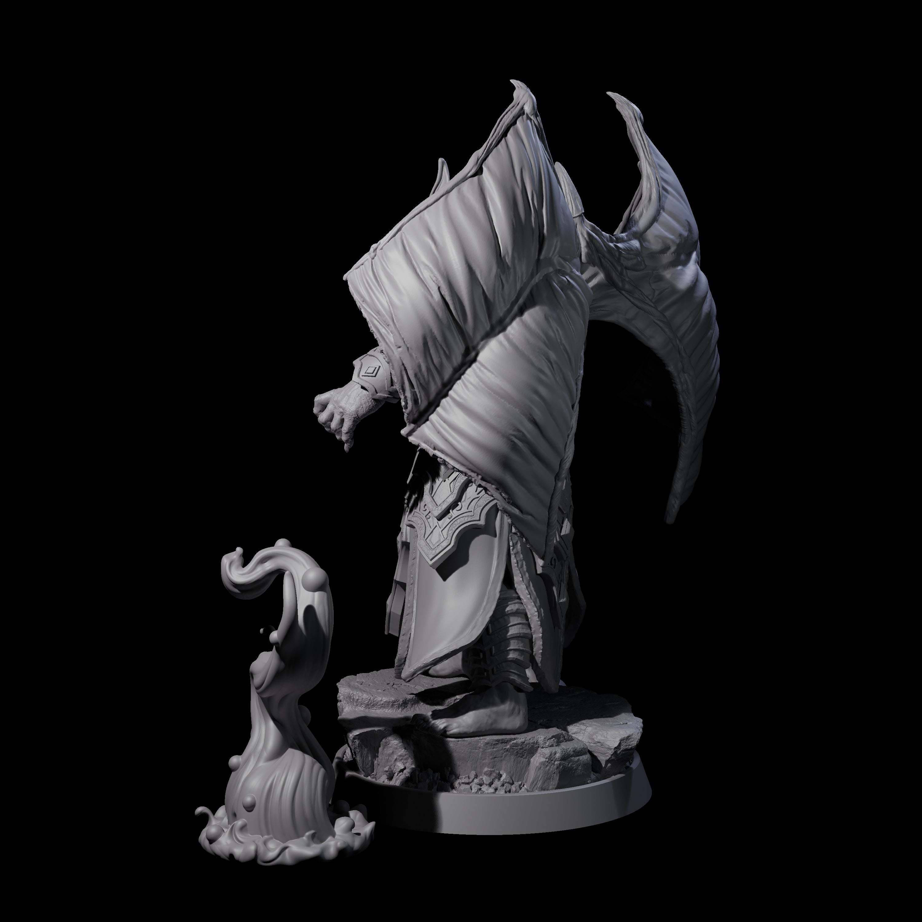 Halloween Foot Solider J Miniature for Dungeons and Dragons, Pathfinder or other TTRPGs