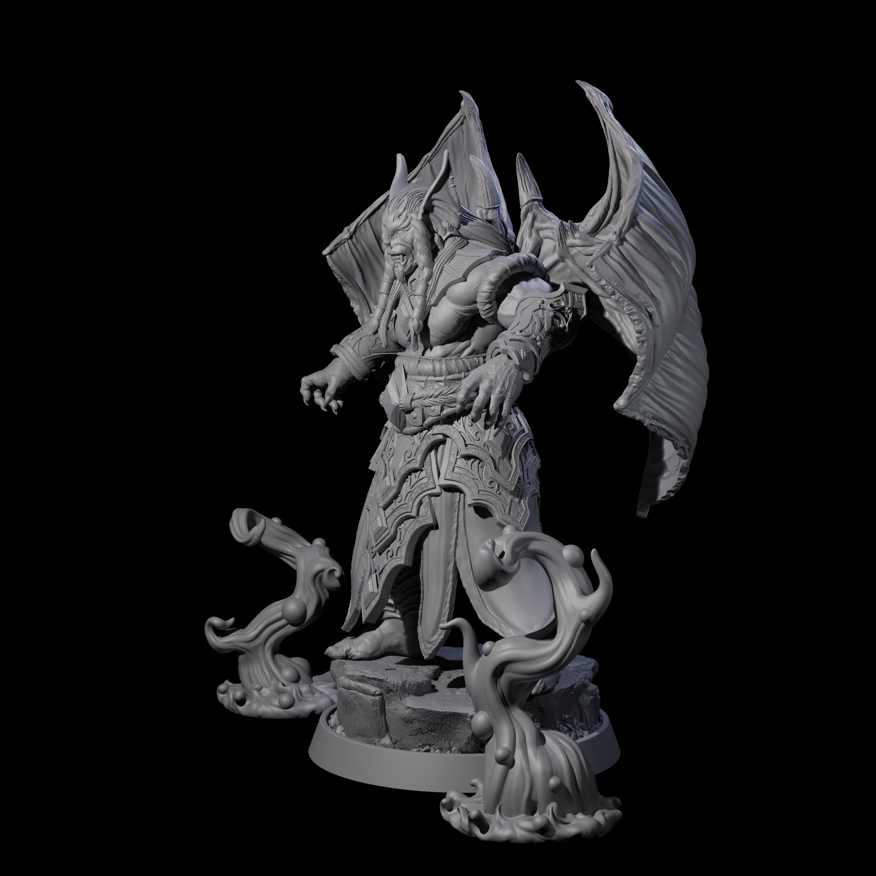 Halloween Foot Solider J Miniature for Dungeons and Dragons, Pathfinder or other TTRPGs