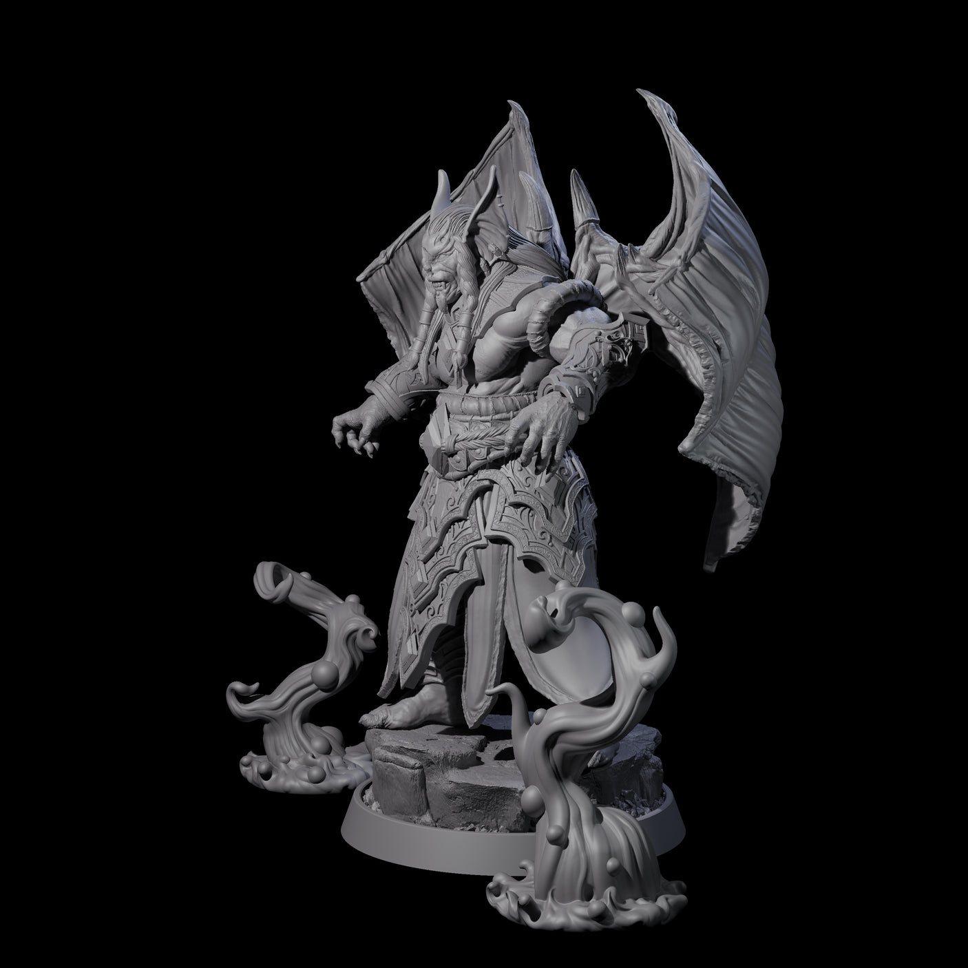Halloween Foot Solider J Miniature for Dungeons and Dragons, Pathfinder or other TTRPGs