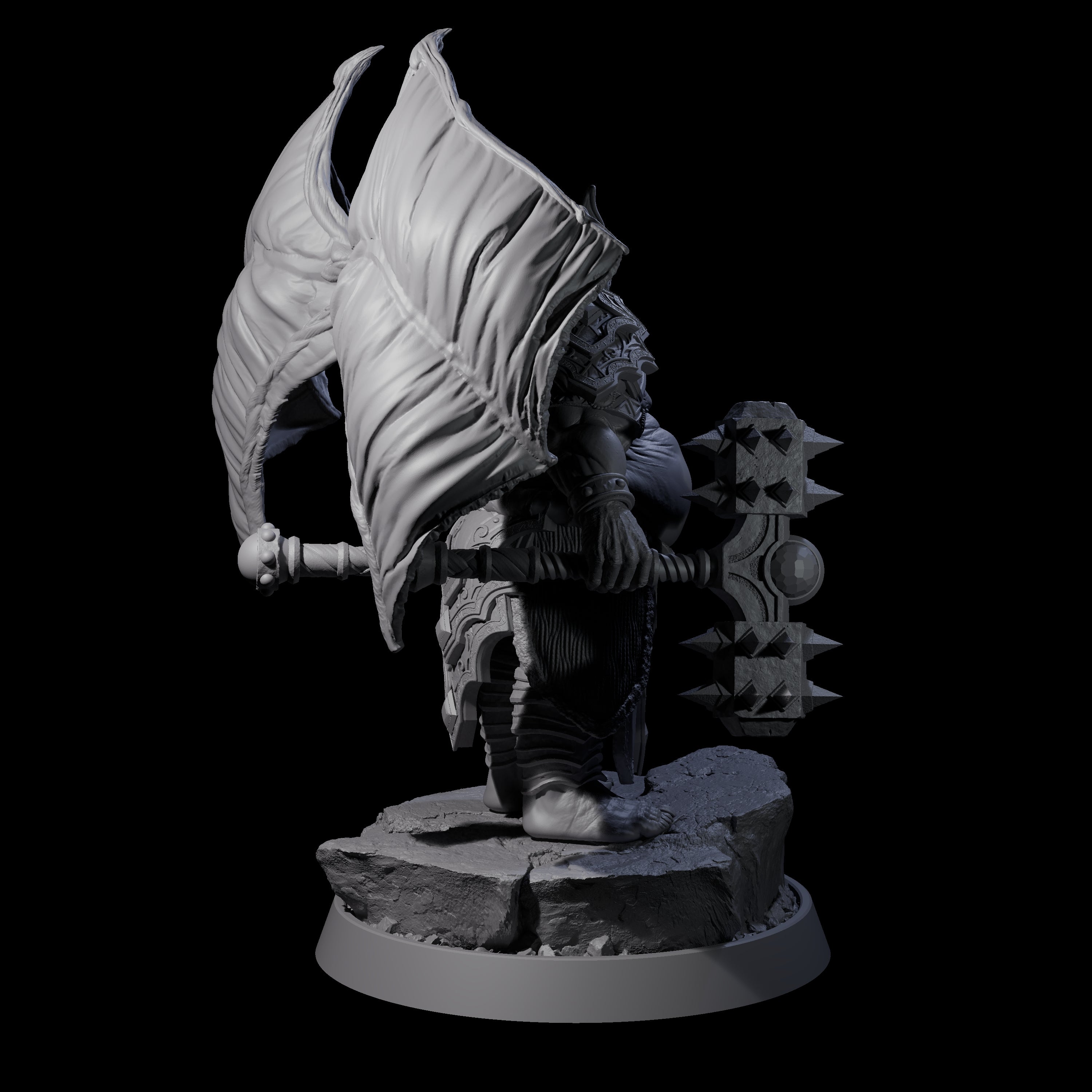 Halloween Foot Solider K Miniature for Dungeons and Dragons, Pathfinder or other TTRPGs