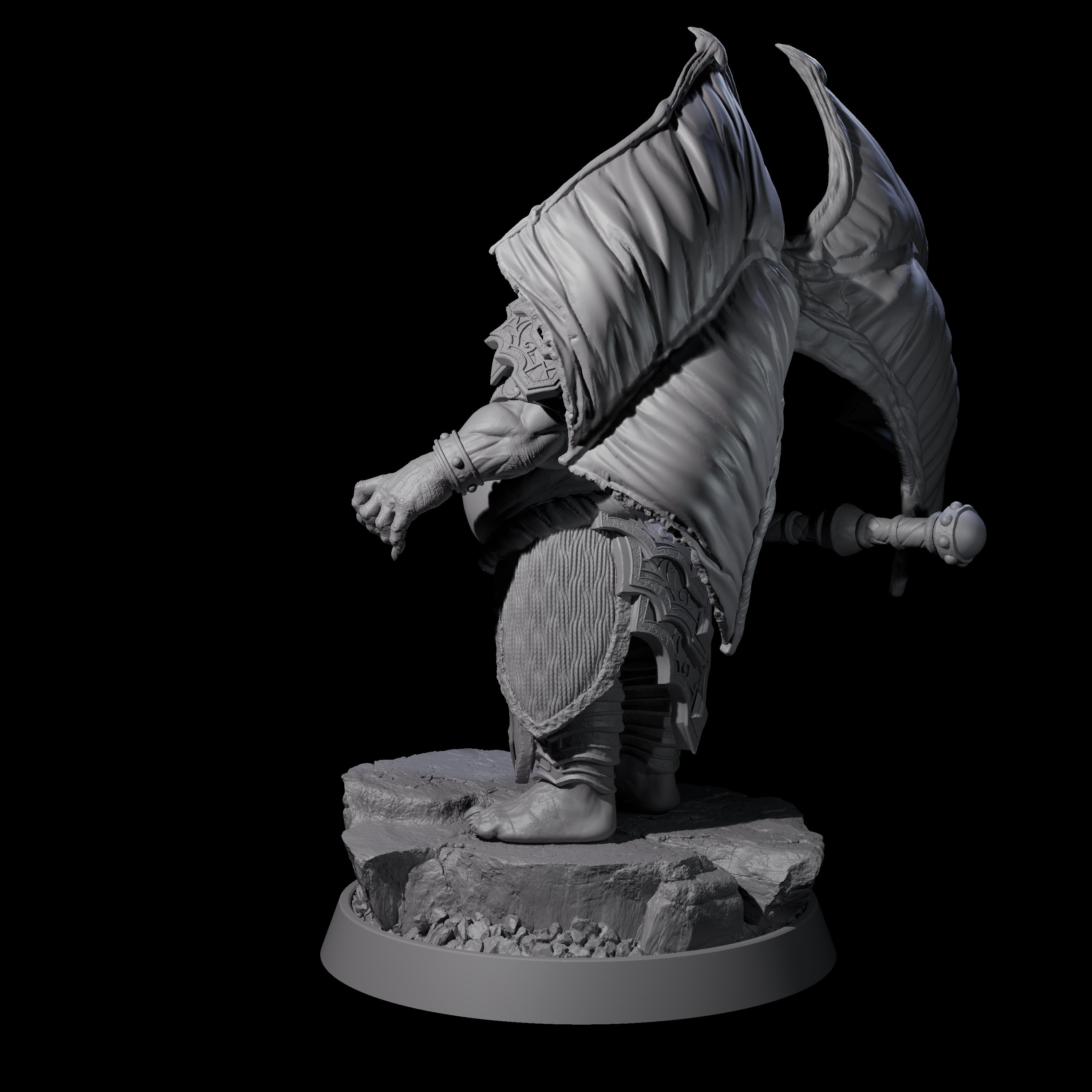 Halloween Foot Solider K Miniature for Dungeons and Dragons, Pathfinder or other TTRPGs