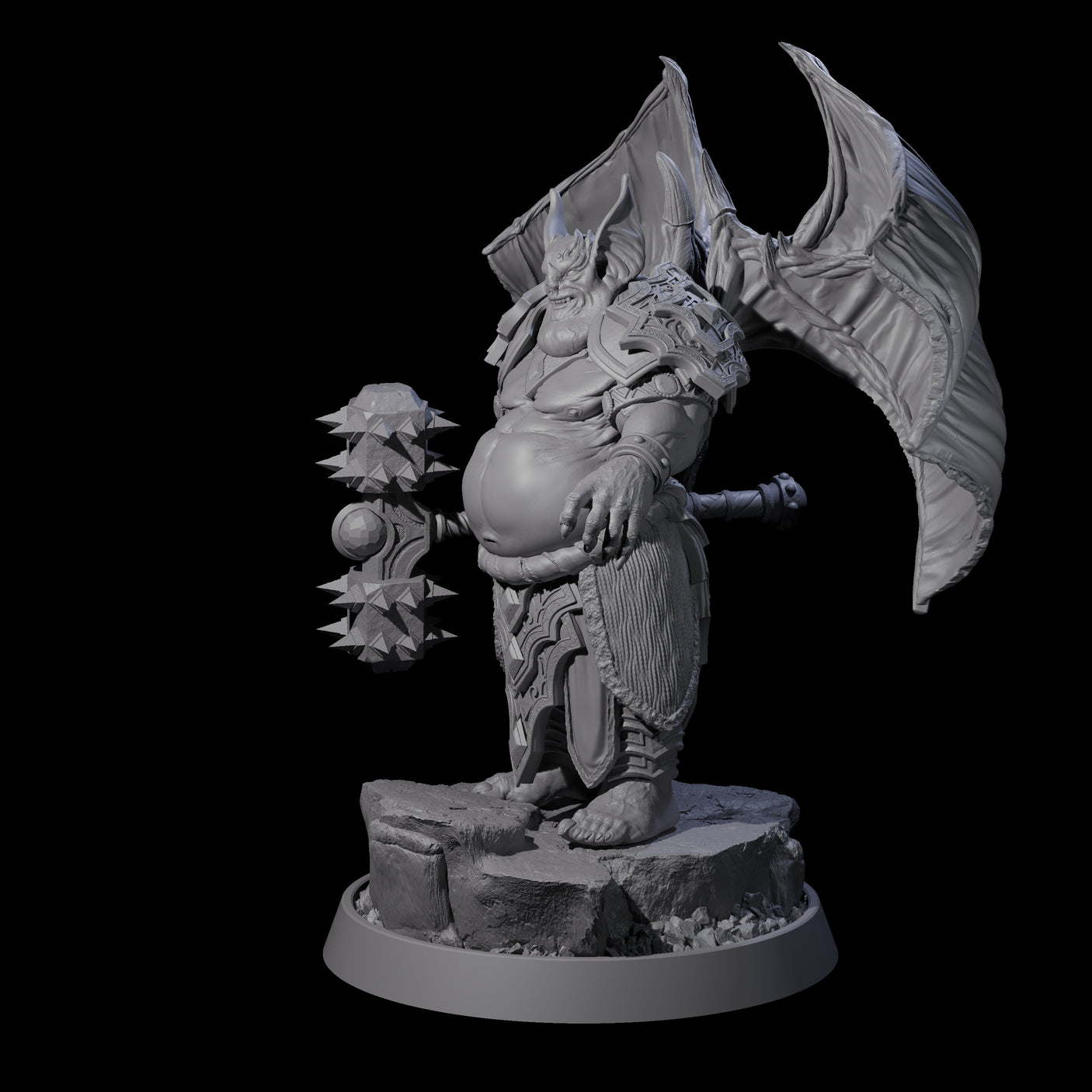 Halloween Foot Solider K Miniature for Dungeons and Dragons, Pathfinder or other TTRPGs