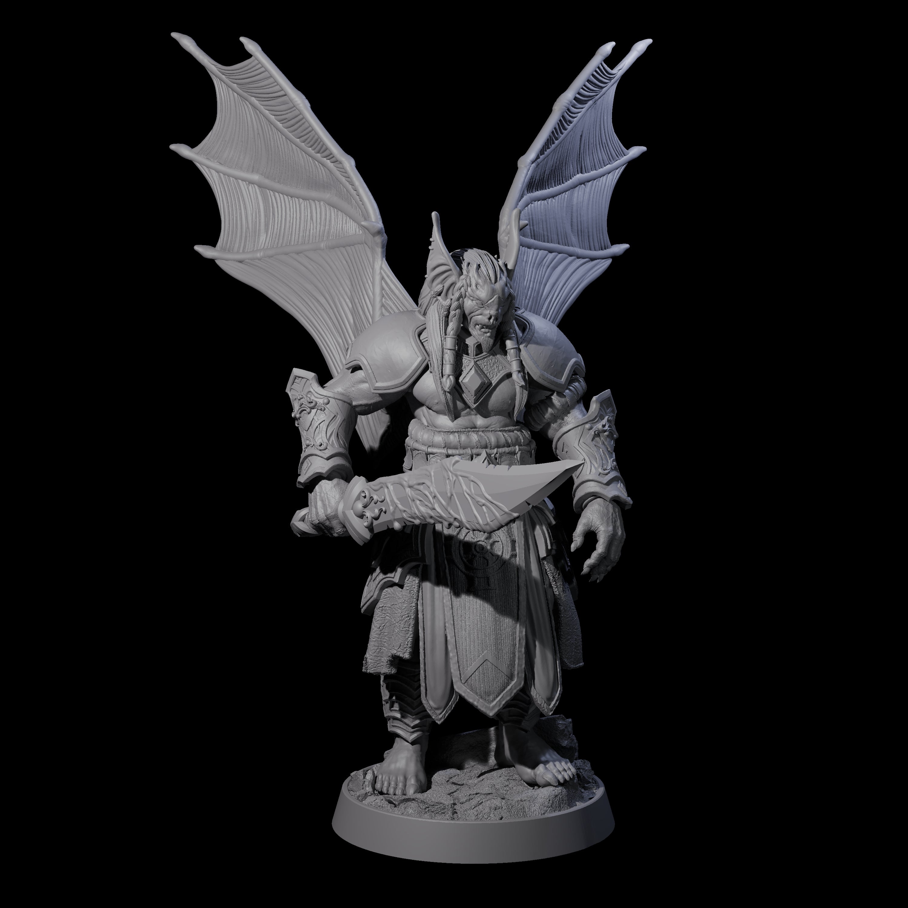 Halloween Foot Solider L Miniature for Dungeons and Dragons, Pathfinder or other TTRPGs