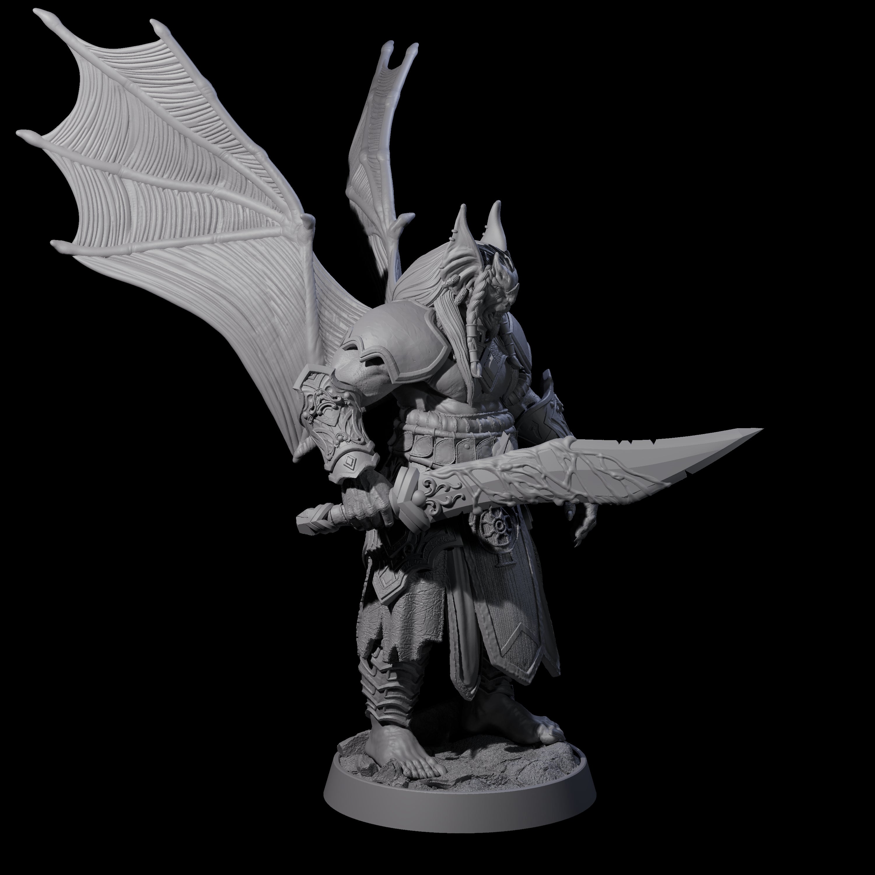Halloween Foot Solider L Miniature for Dungeons and Dragons, Pathfinder or other TTRPGs